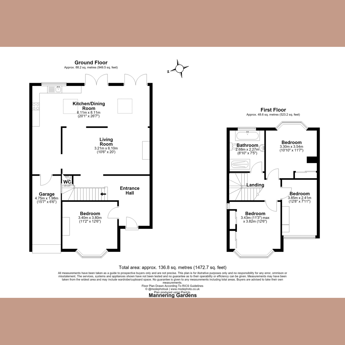 42, Mannering Gardens, Westcliff-on-sea floorplan