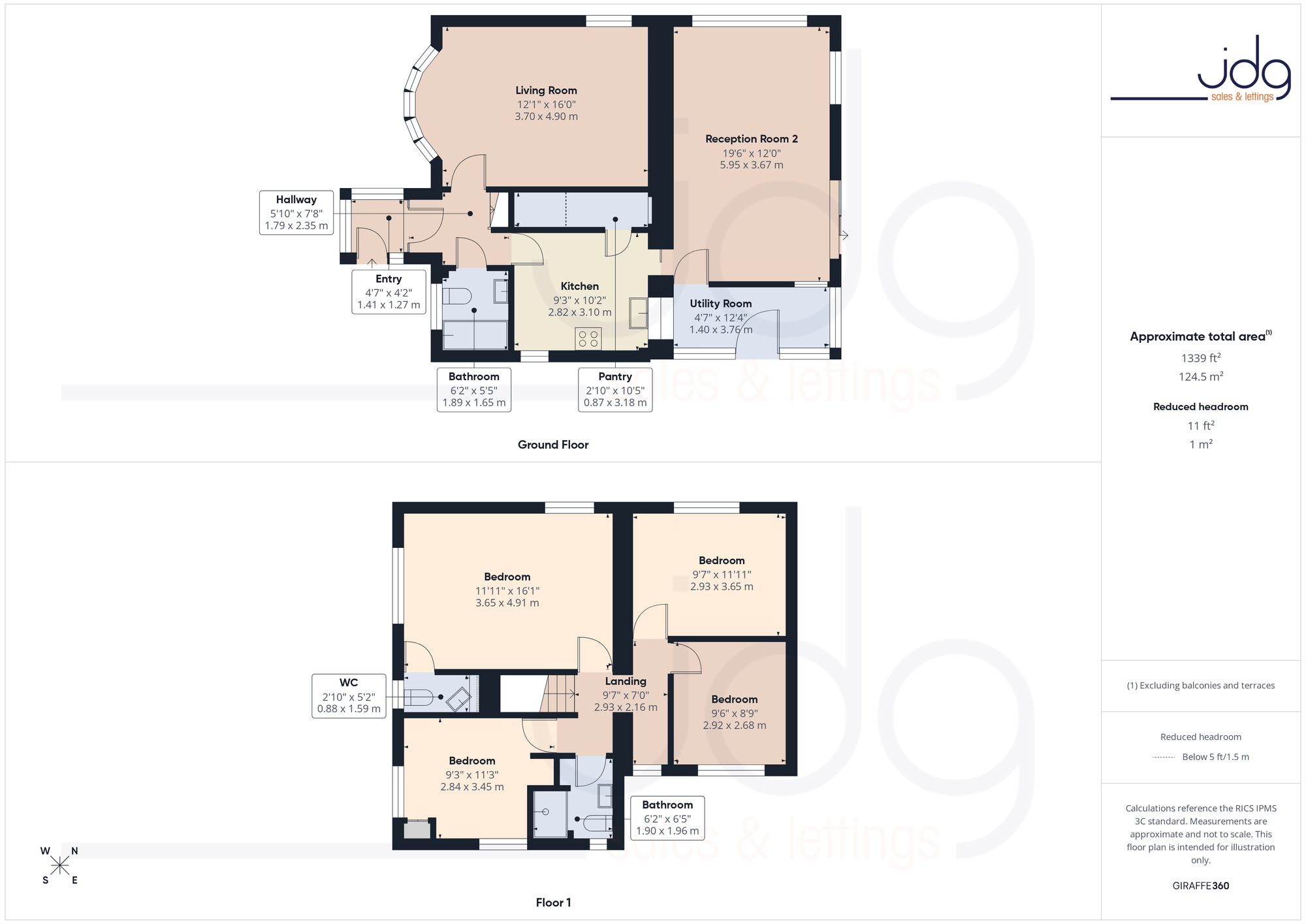 19 Kirklands, Lancaster floorplan