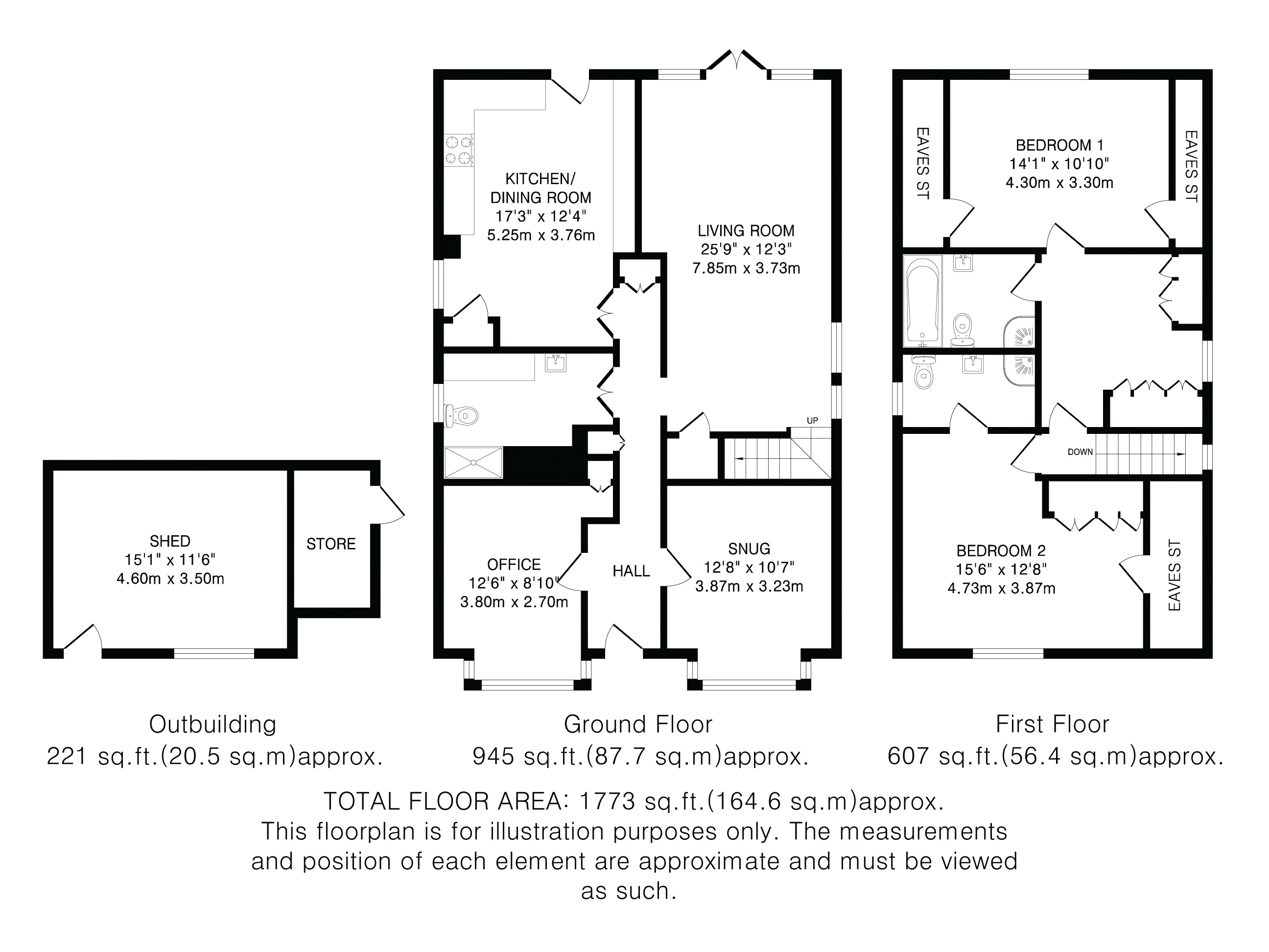 26, Great North Road, Welwyn Garden City floorplan