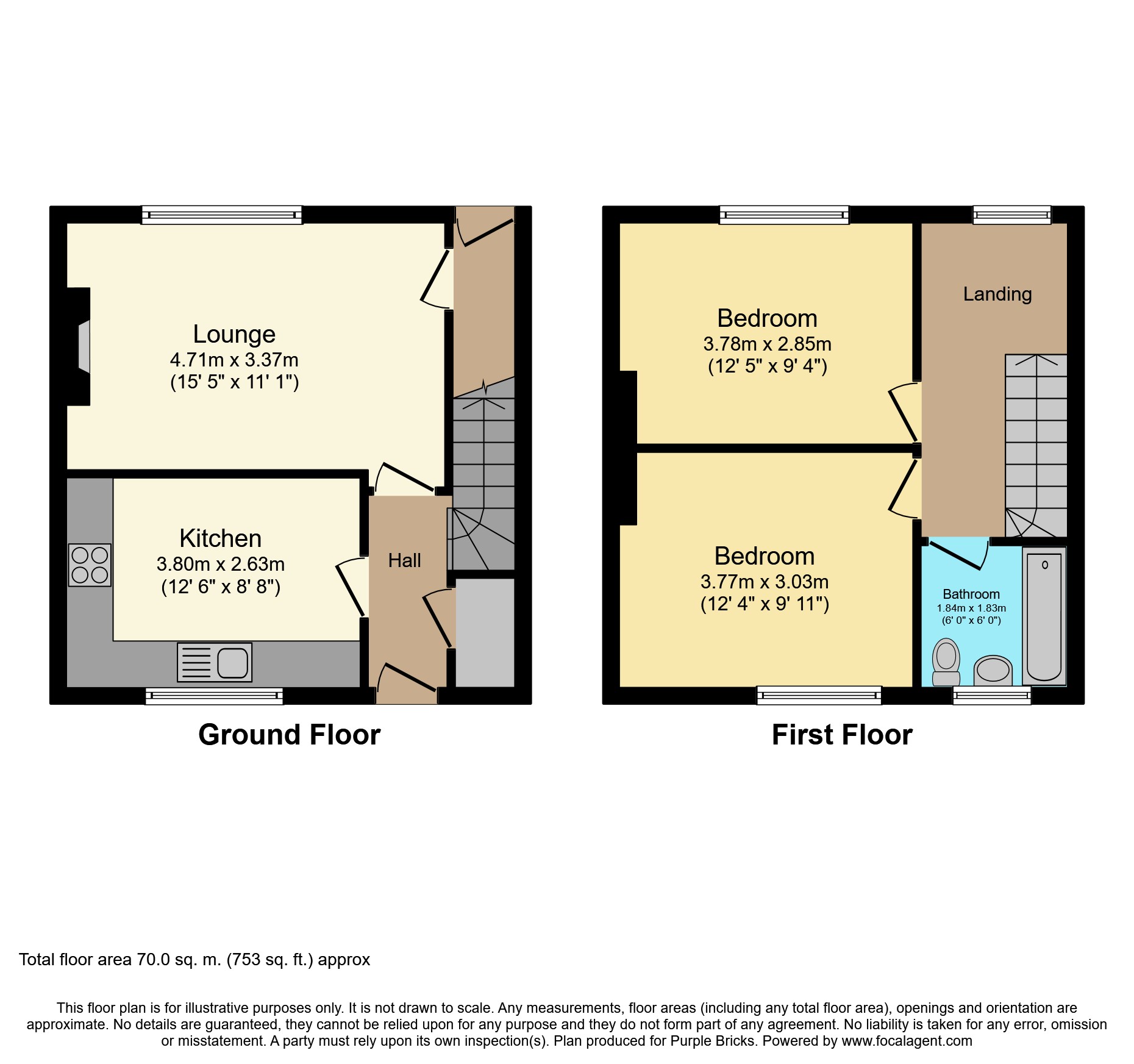 2 Bedrooms Terraced house for sale in Olympus Road, Henlow SG16