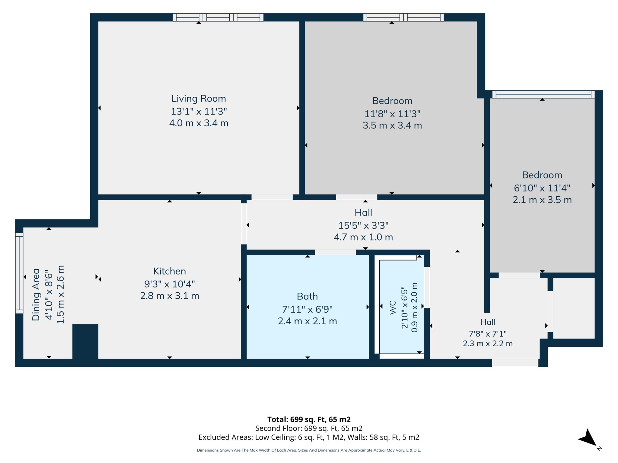 Albert Road, London floorplan