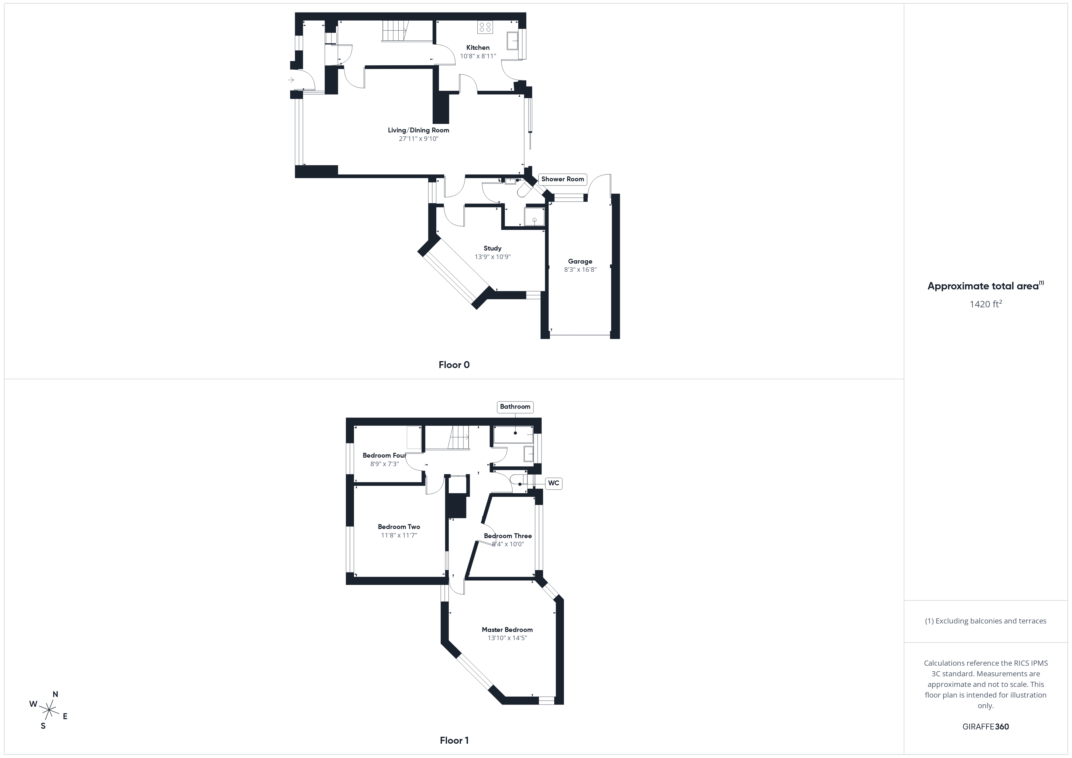 11, Rushden Drive, Reading floorplan