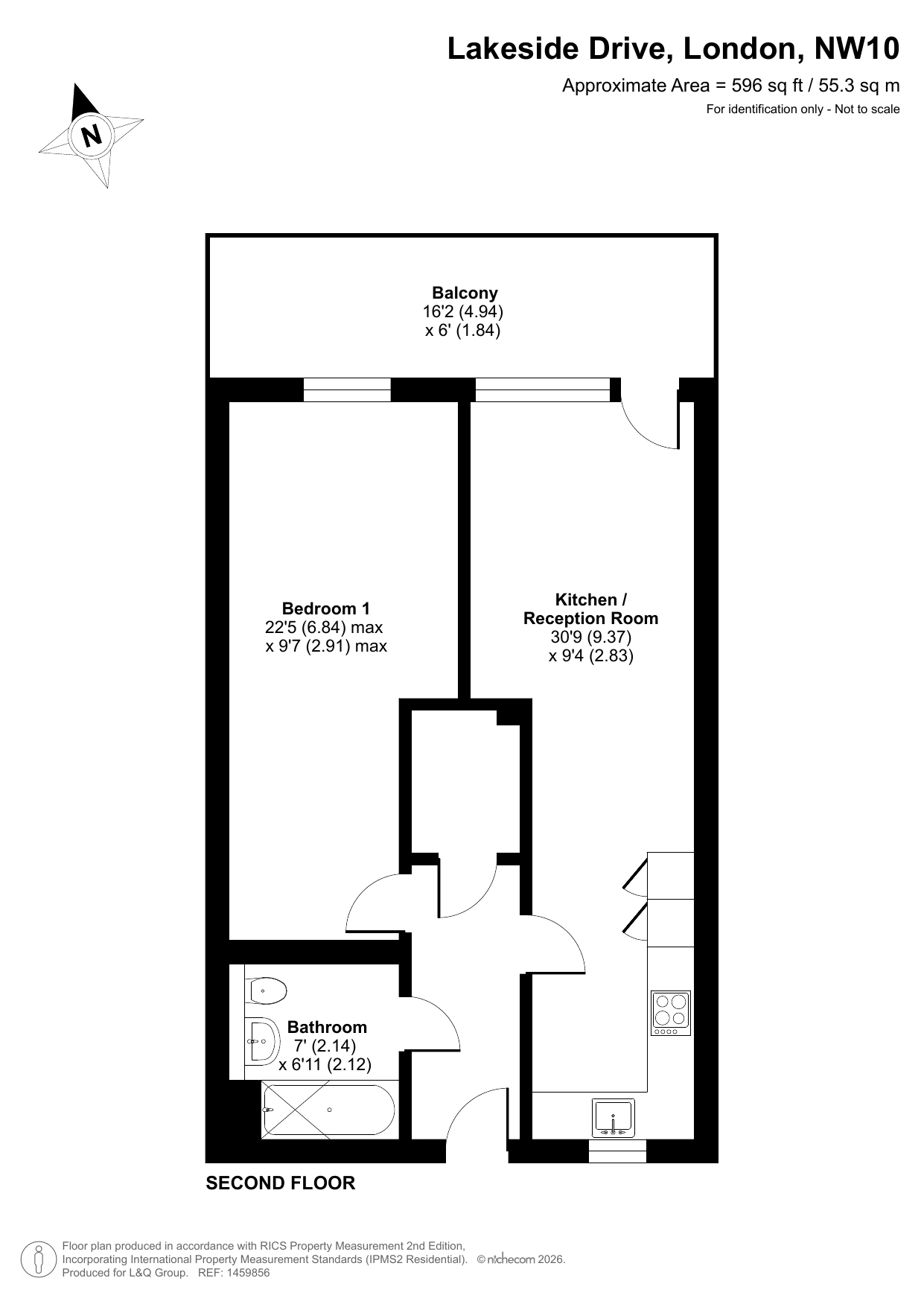 9 Lakeside Drive, Park Royal floorplan