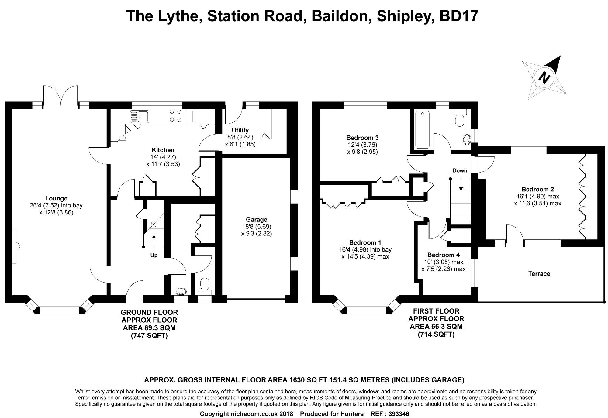 4 Bedrooms Detached house for sale in Station Road, Baildon, Shipley BD17