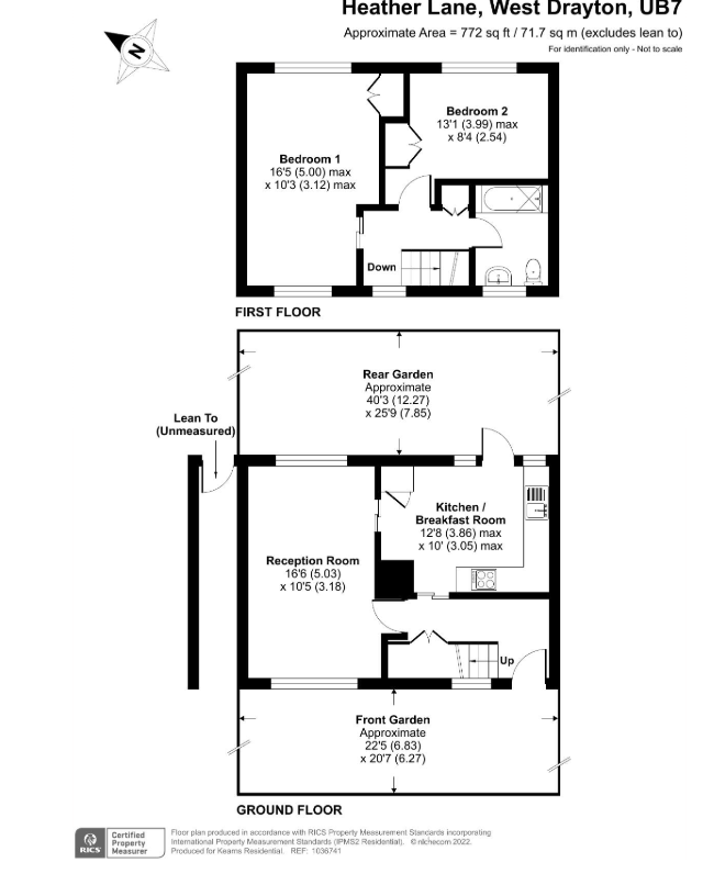 52, Heather Lane, West Drayton floorplan