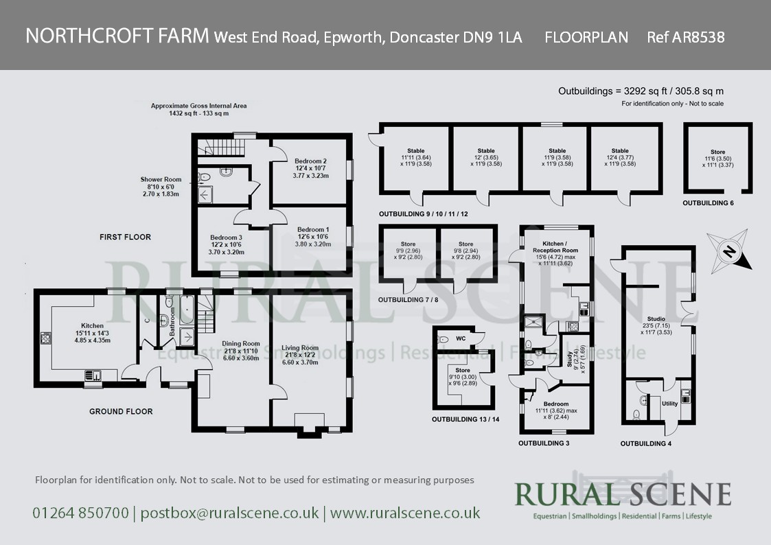 NORTHCROFT FARM, WEST END ROAD, Doncaster floorplan