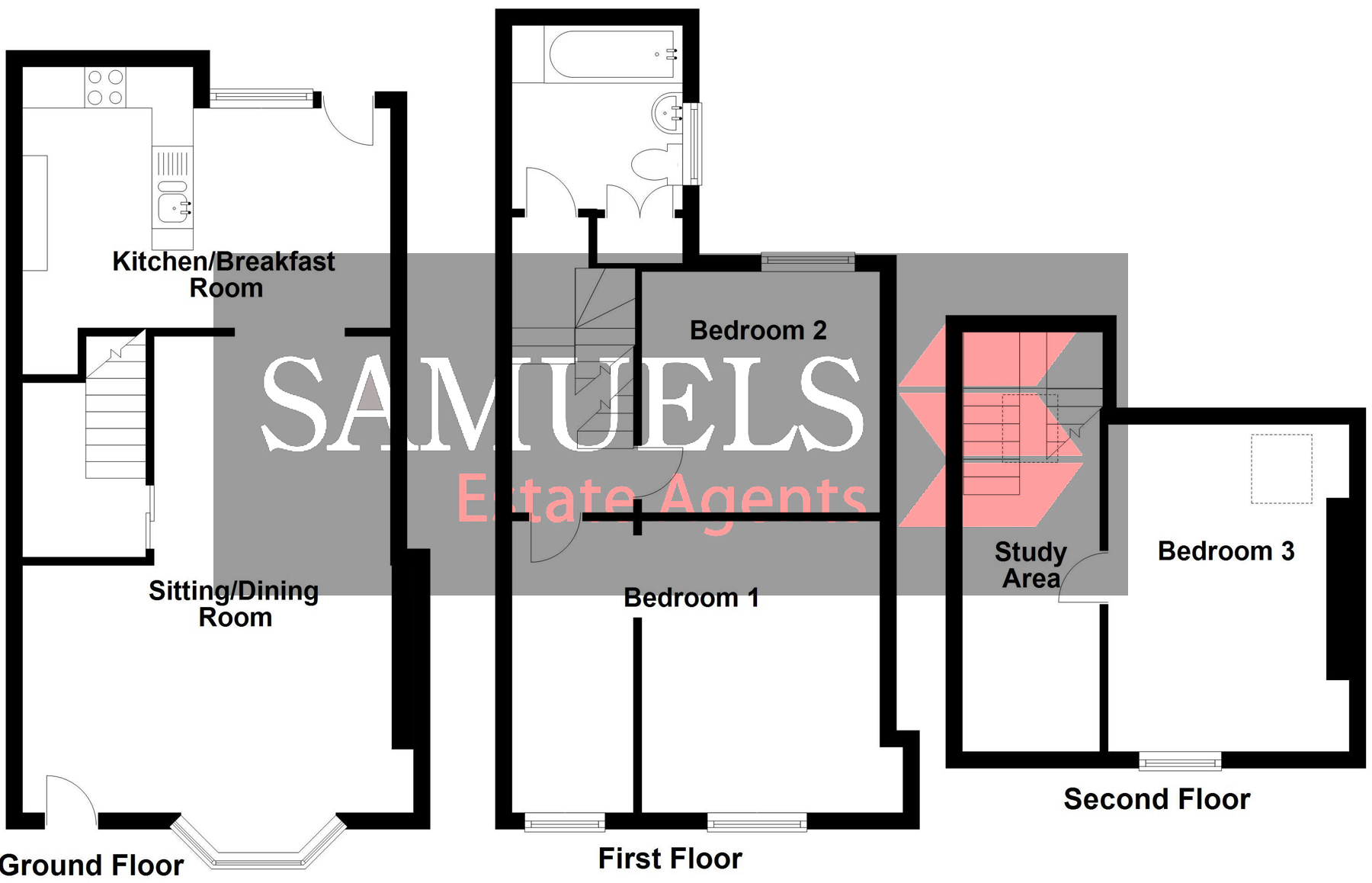 Albion Place, Exeter EX4, 3 bedroom town house for sale 58094041