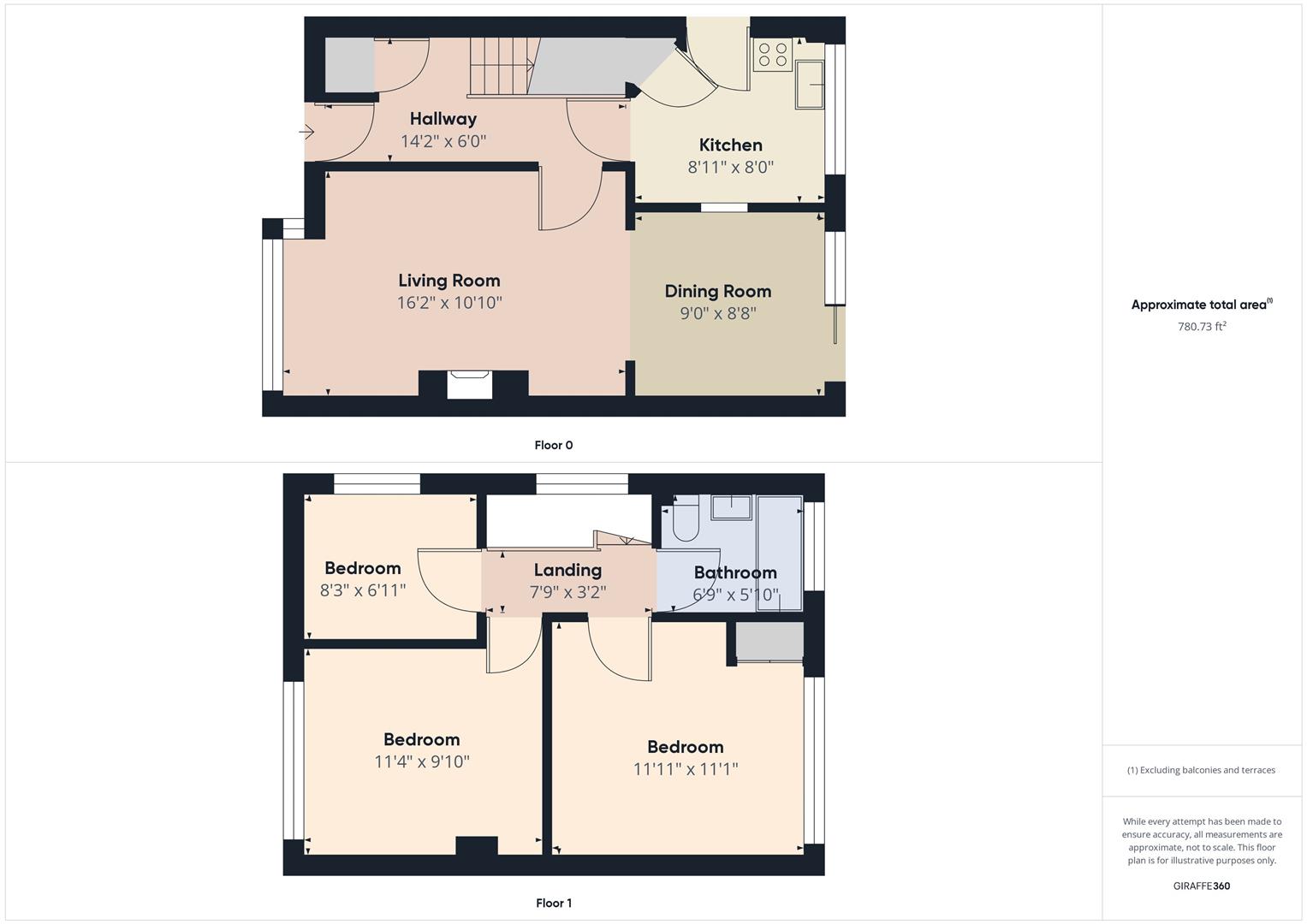 38, Mardale Way, Leicestershire floorplan