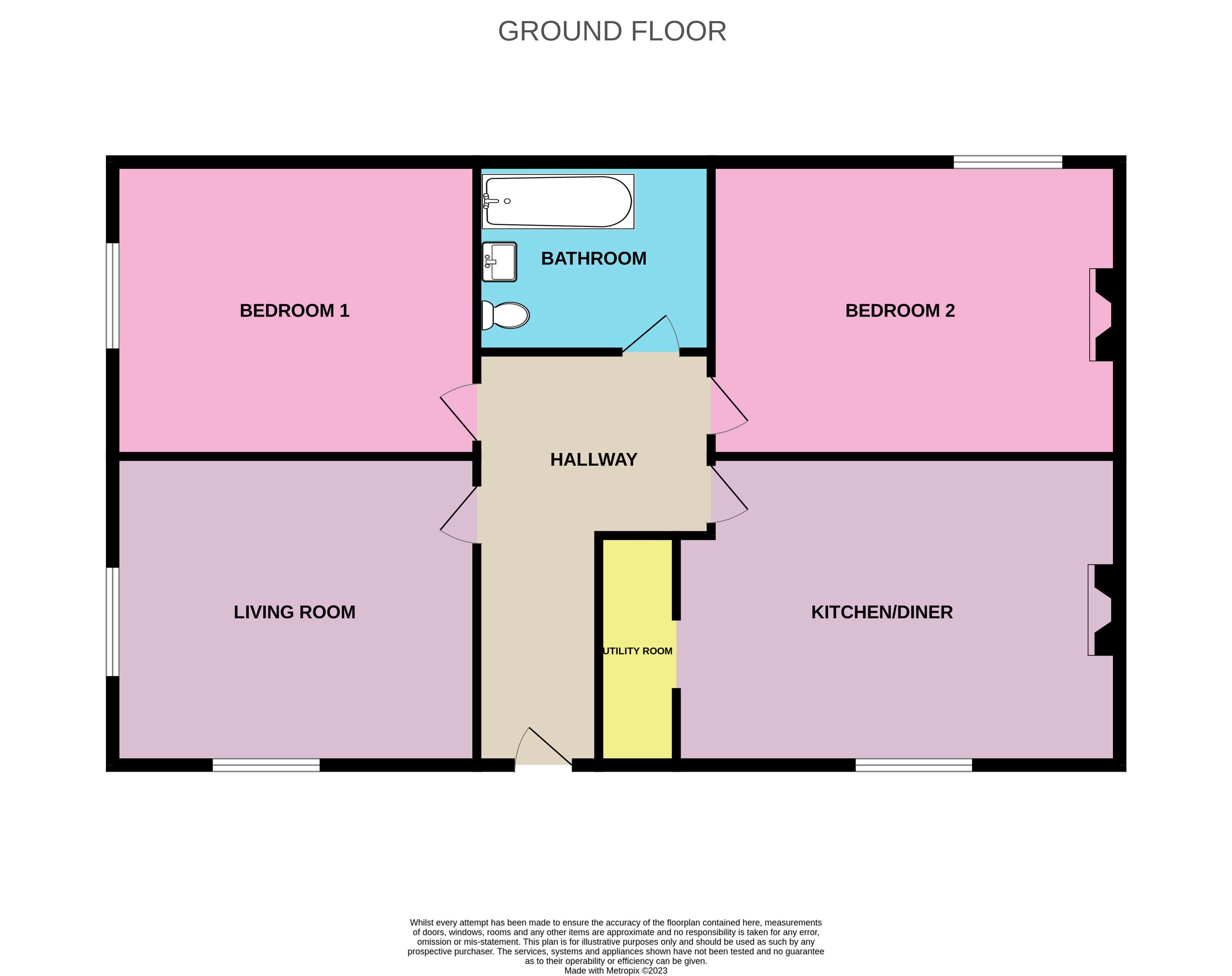 Whitehouse, Alford, Aberdeenshire AB33, 2 bedroom semidetached house