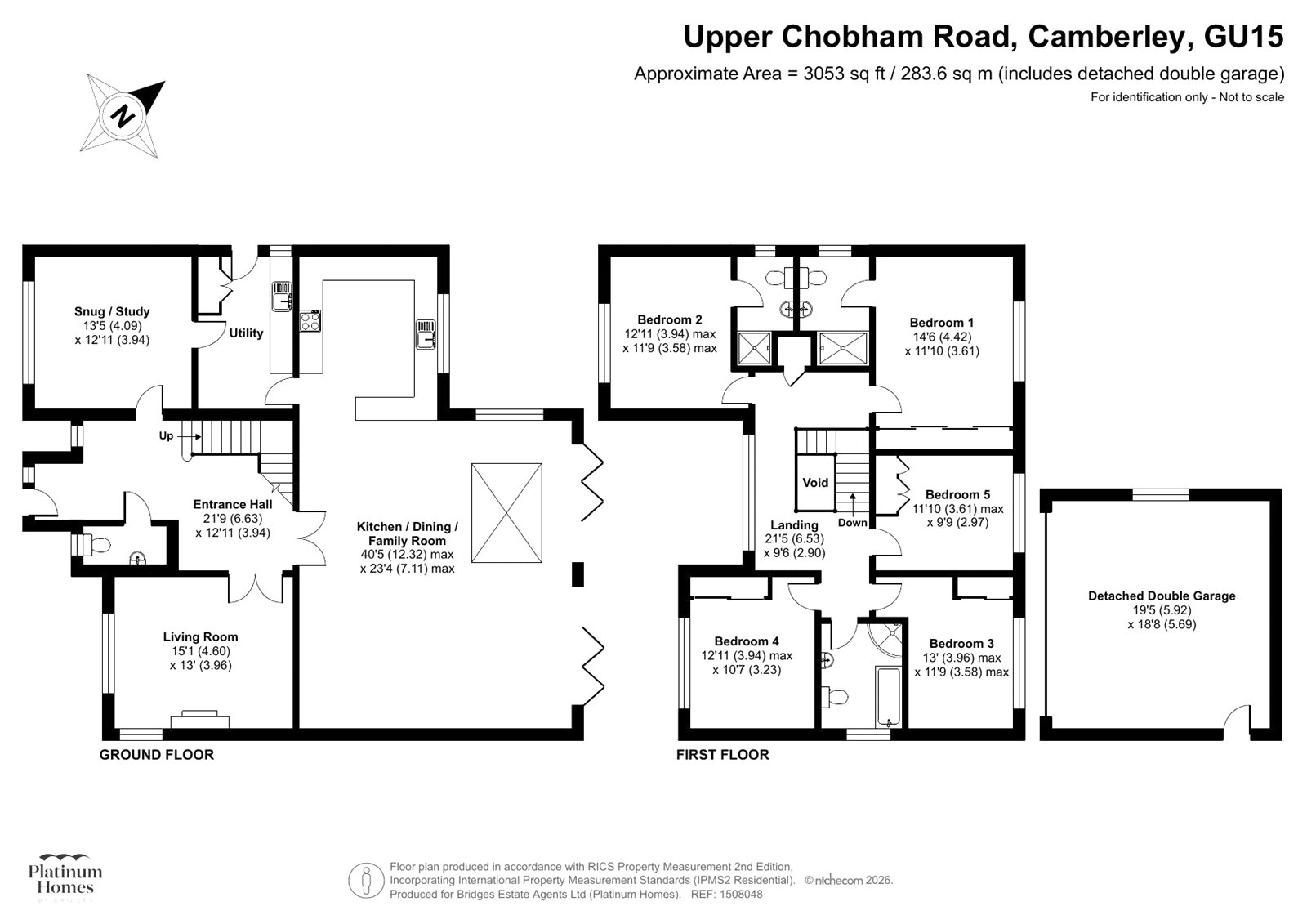 Stafford House, 181A, Upper Chobham Road, Surrey floorplan