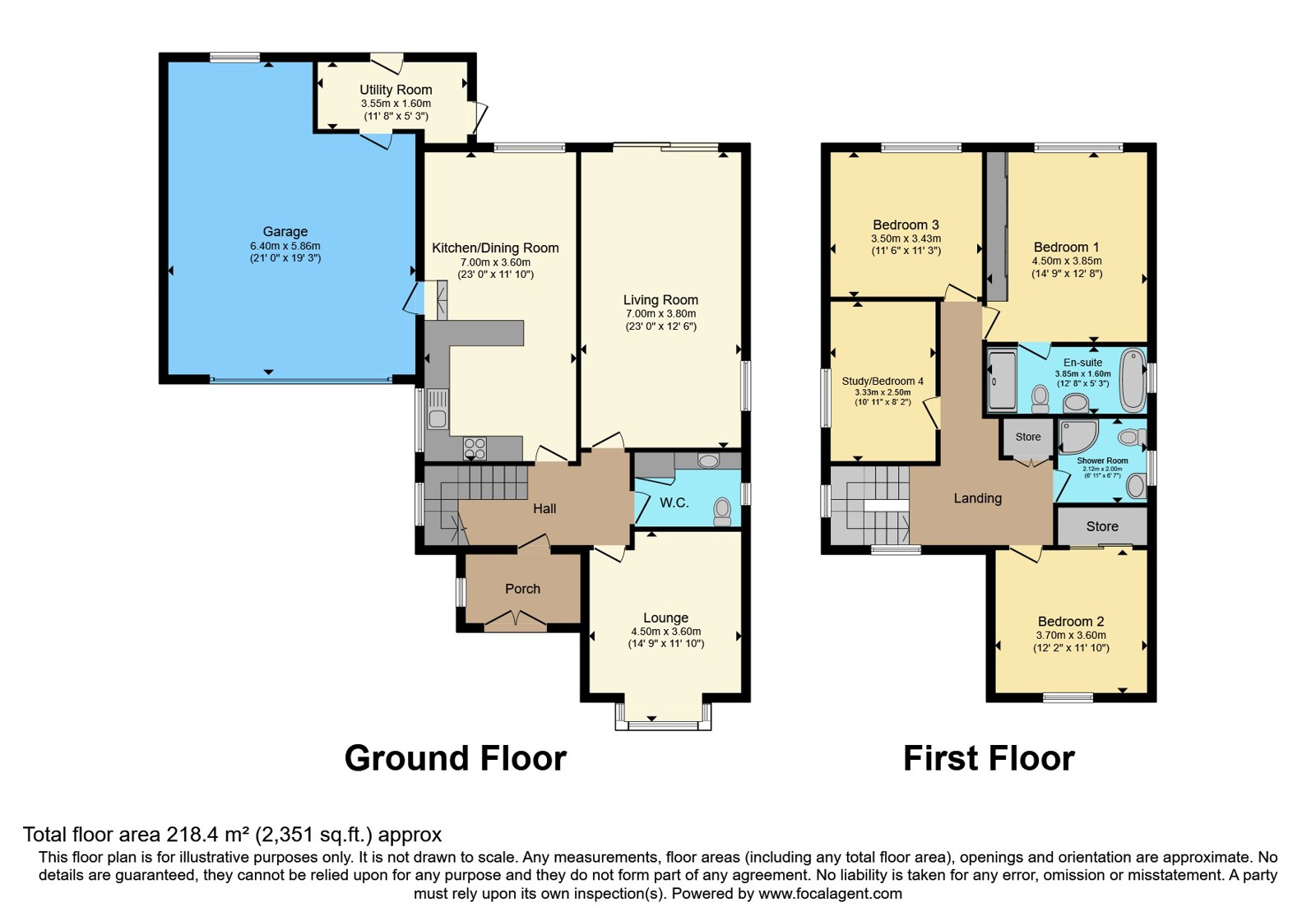 15, Landeryon Gardens, Cornwall floorplan