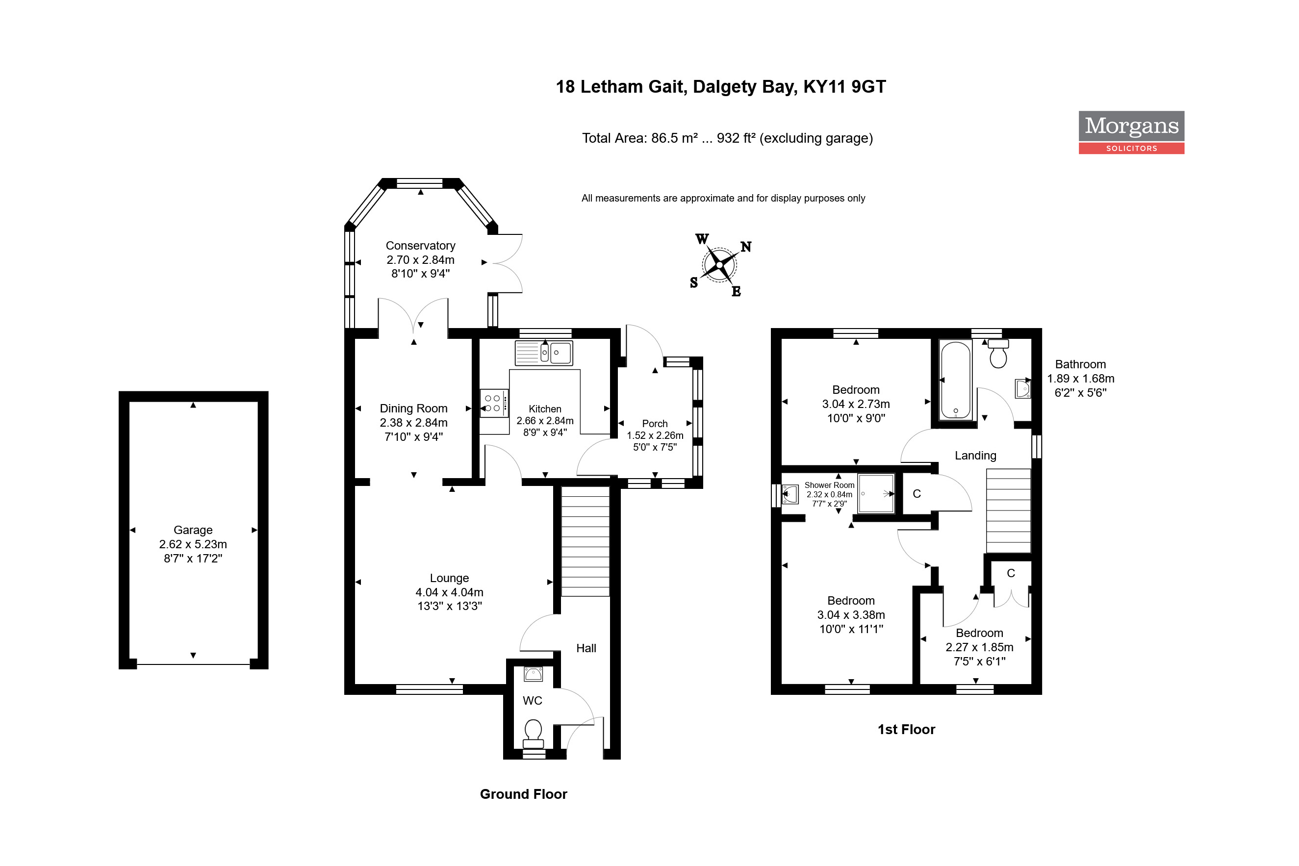 18, Letham Gait, Dalgety Bay floorplan