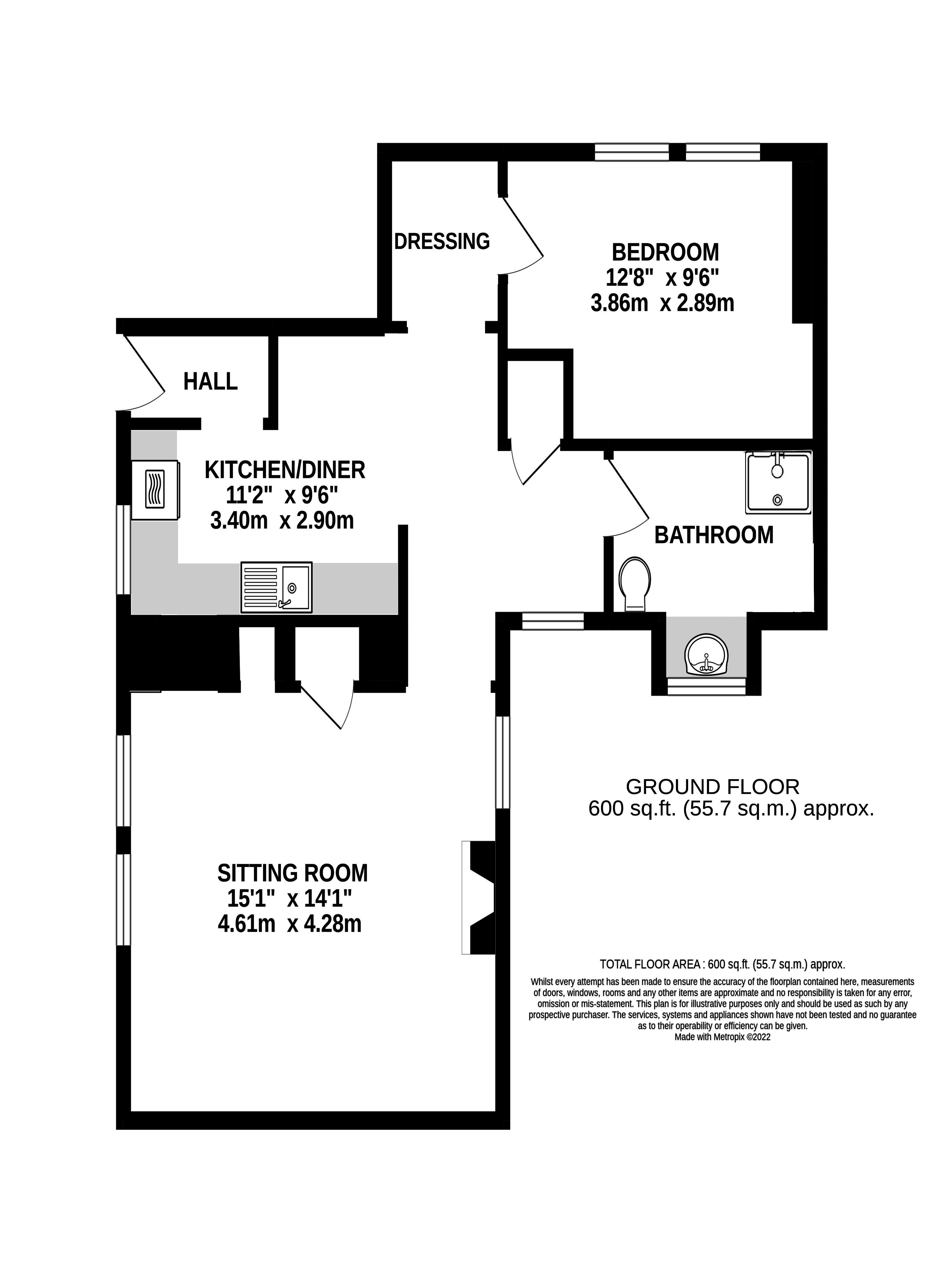 1 Terracotta Court,, Silver Street, Wiltshire floorplan