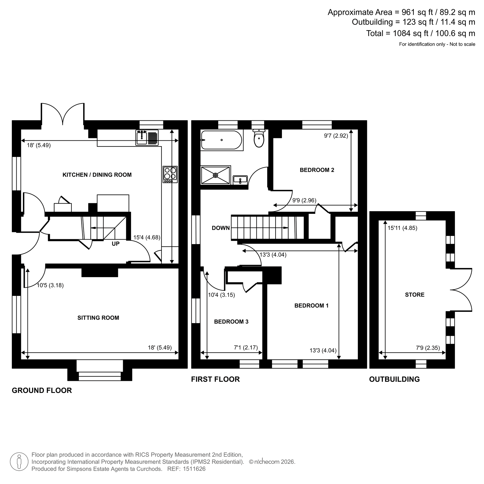49, Sundridge Road, Woking floorplan