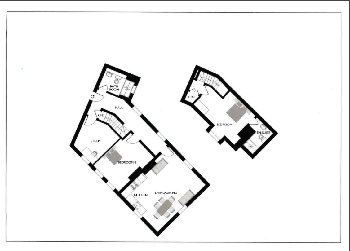 Apartment 4, Oak Lodge,, Officers Park, Brunswick Road, Camberley floorplan