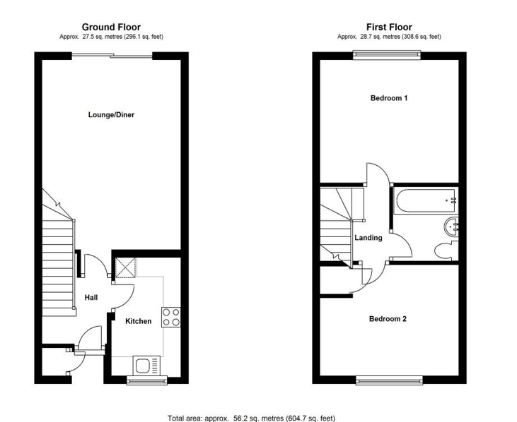 24, Wye Dale, Swadlincote floorplan