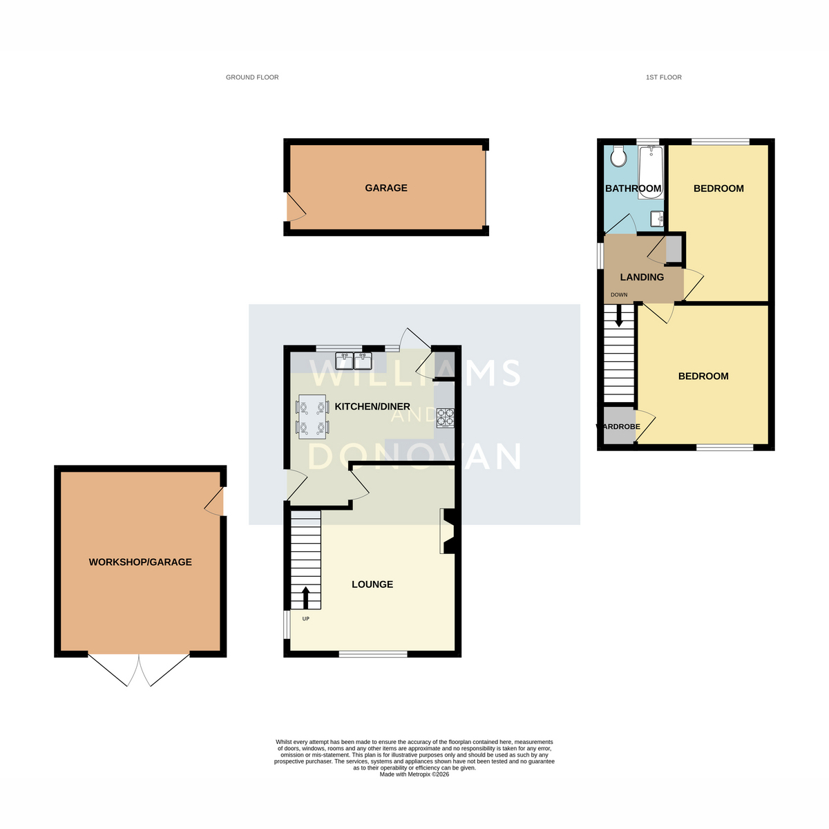 1, Kingfisher Drive, South Benfleet floorplan