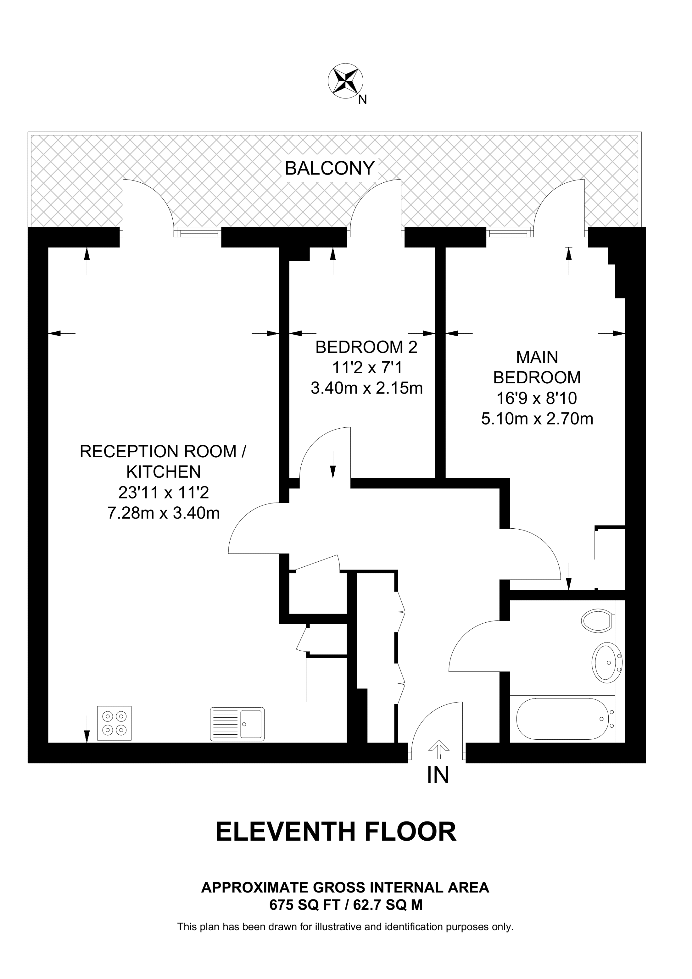Love Lane, Woolwich, London, SE18 floorplan
