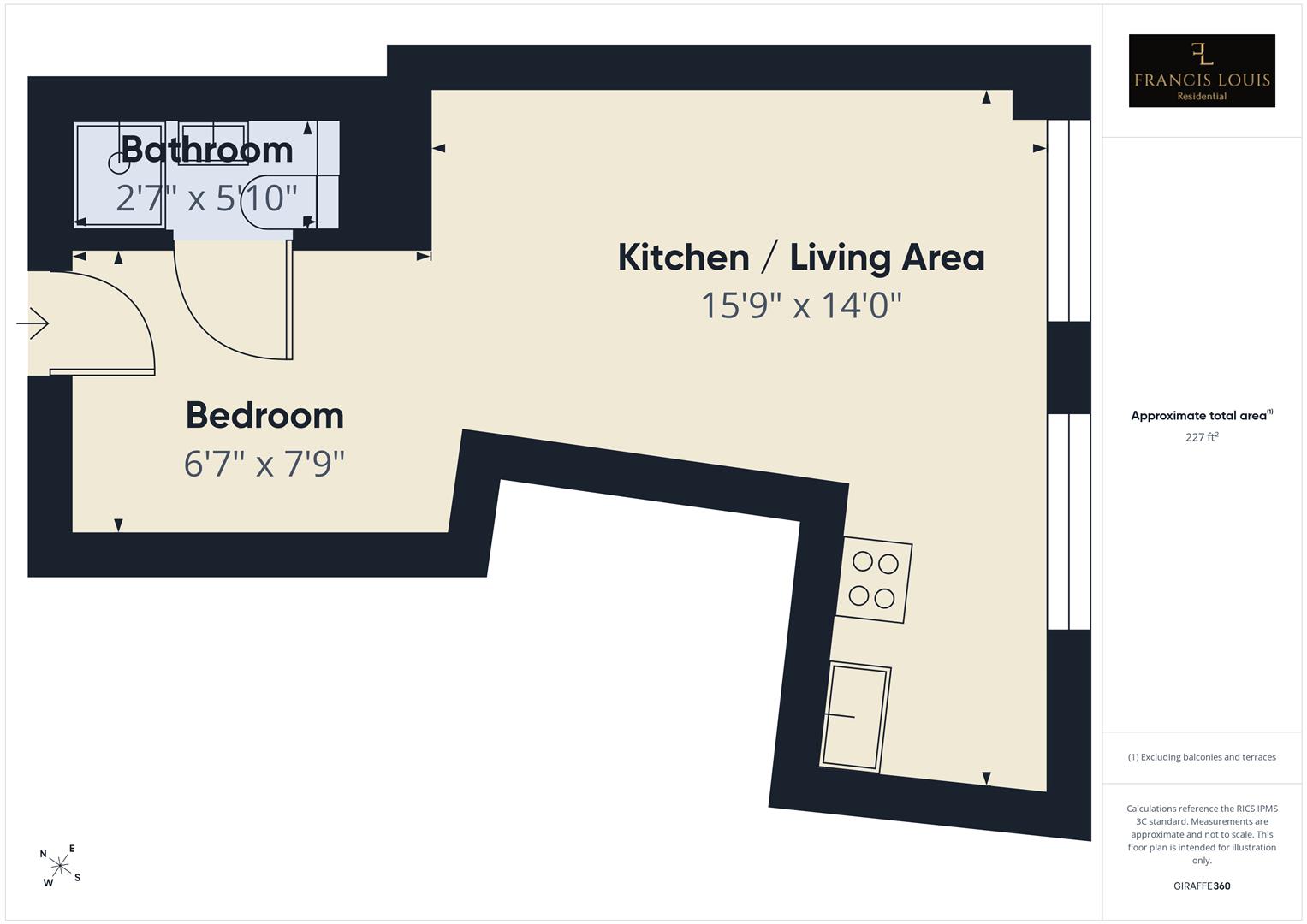 Old Christchurch Road, Bournemouth floorplan