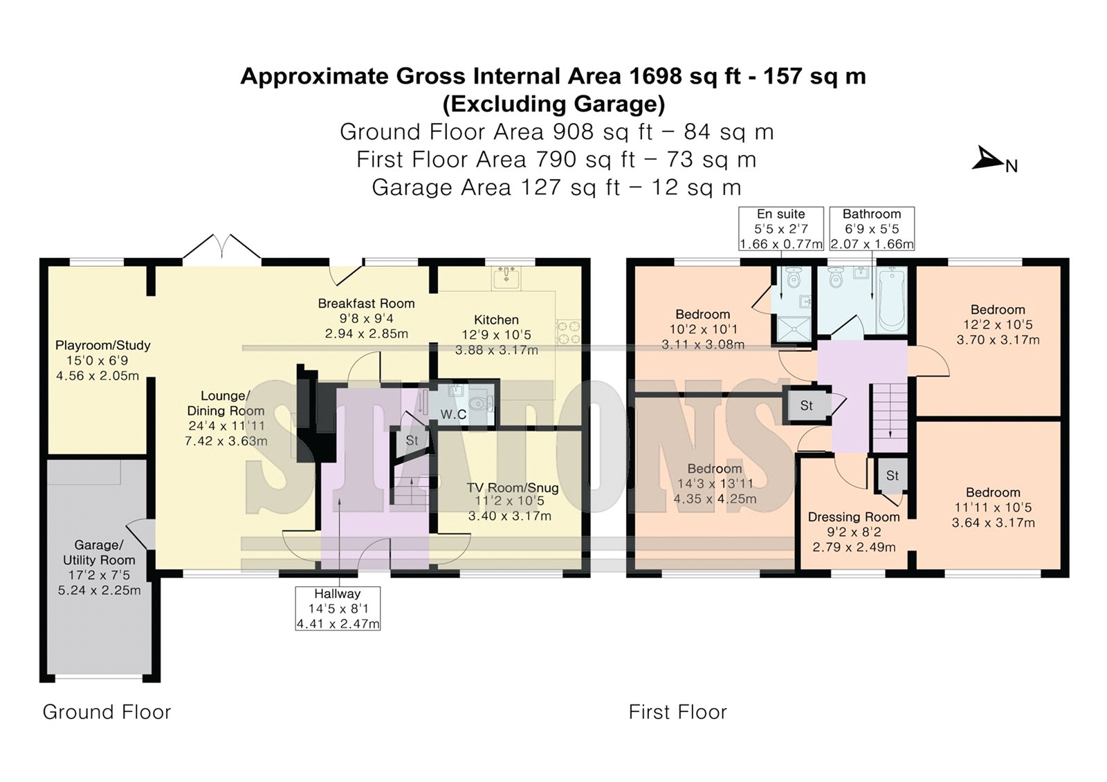 109, Church Road, Potters Bar floorplan