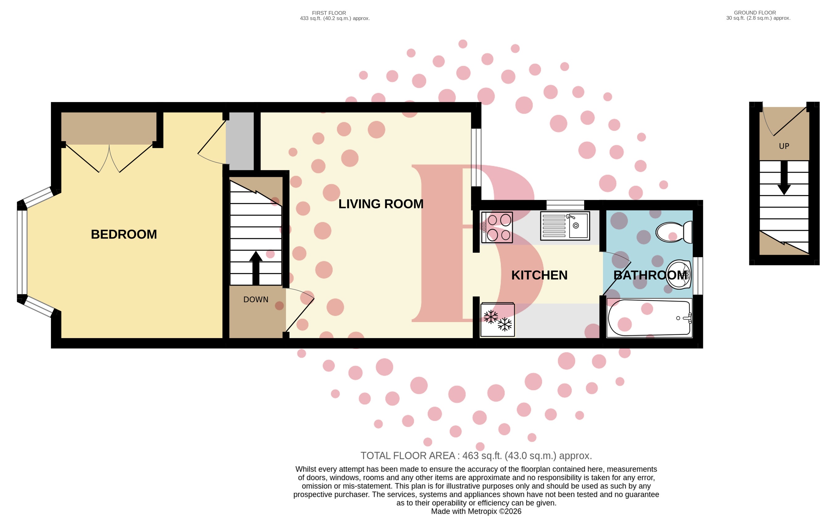 60b, Stevenage Road, Hitchin floorplan