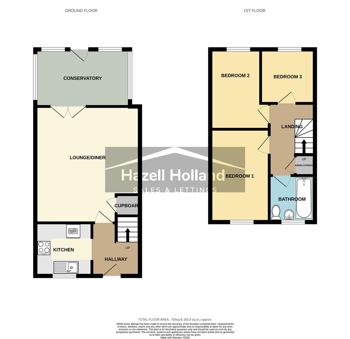 2, Maple Close, Swanley floorplan