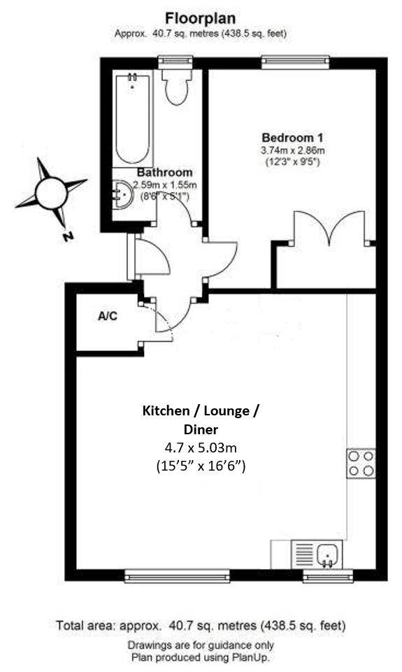 1 Bedrooms Flat for sale in Argyle Street, Cambridge CB1