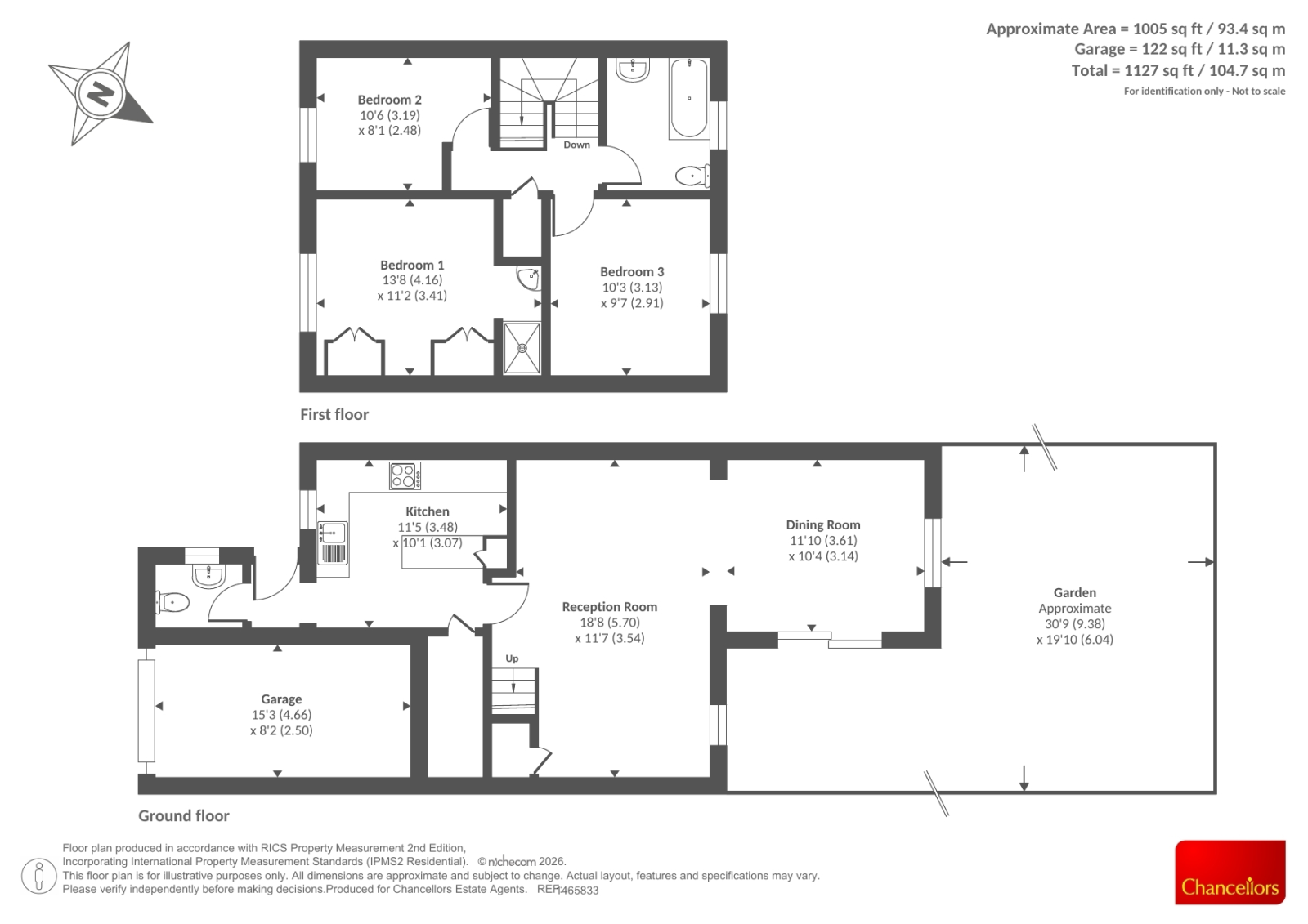 3, Ramsons Way, Abingdon floorplan
