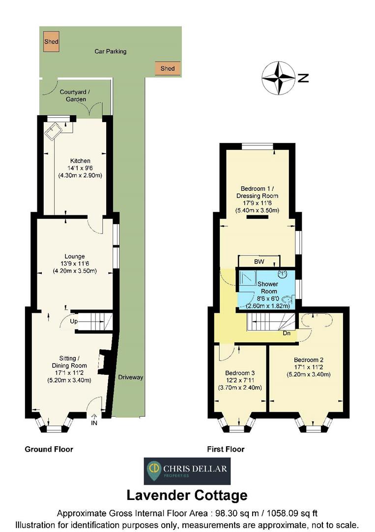 Lavender Cottage |, 81 High Street, Buntingford floorplan