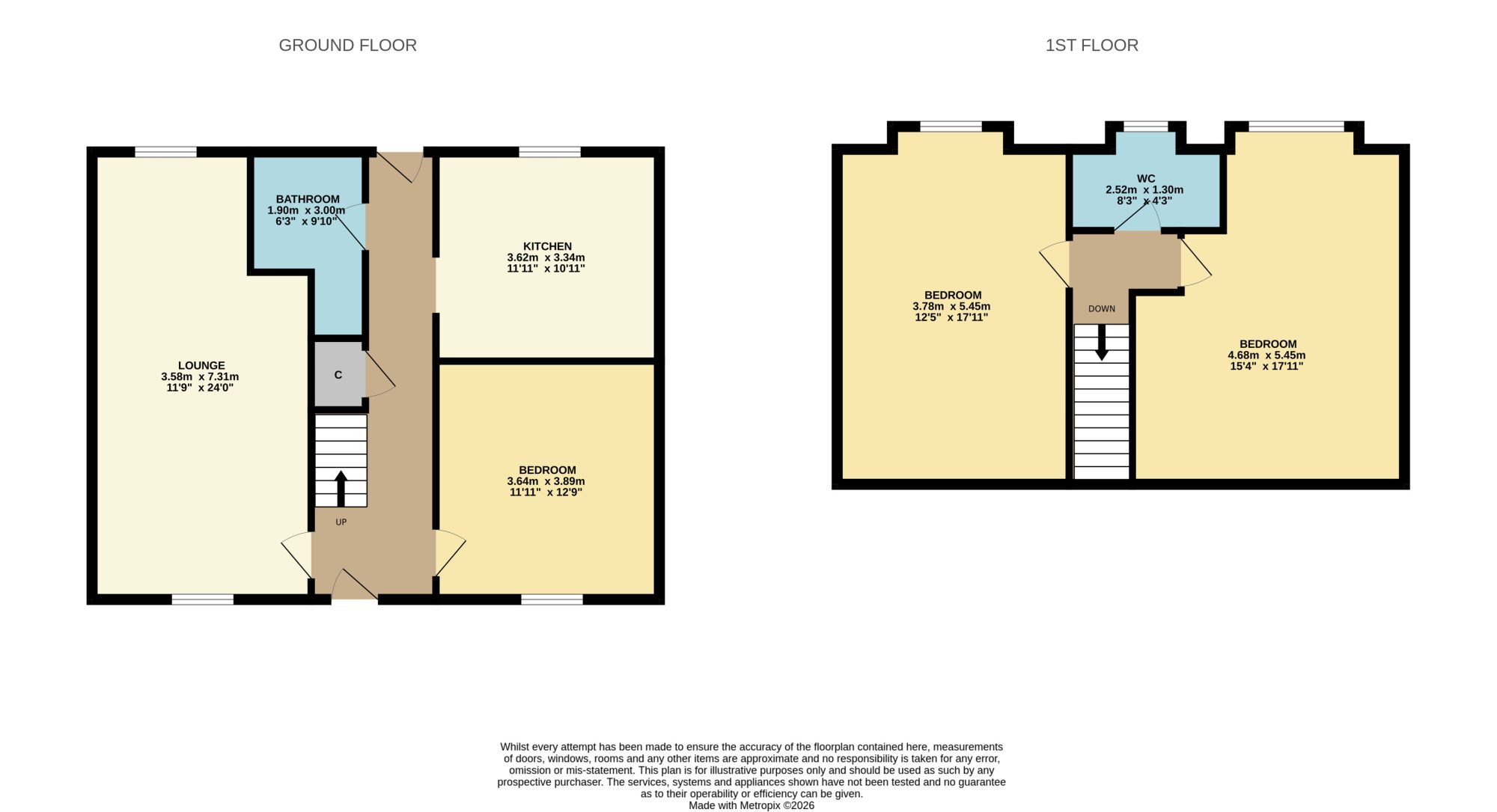 31, Main Street, Kirkcowan floorplan