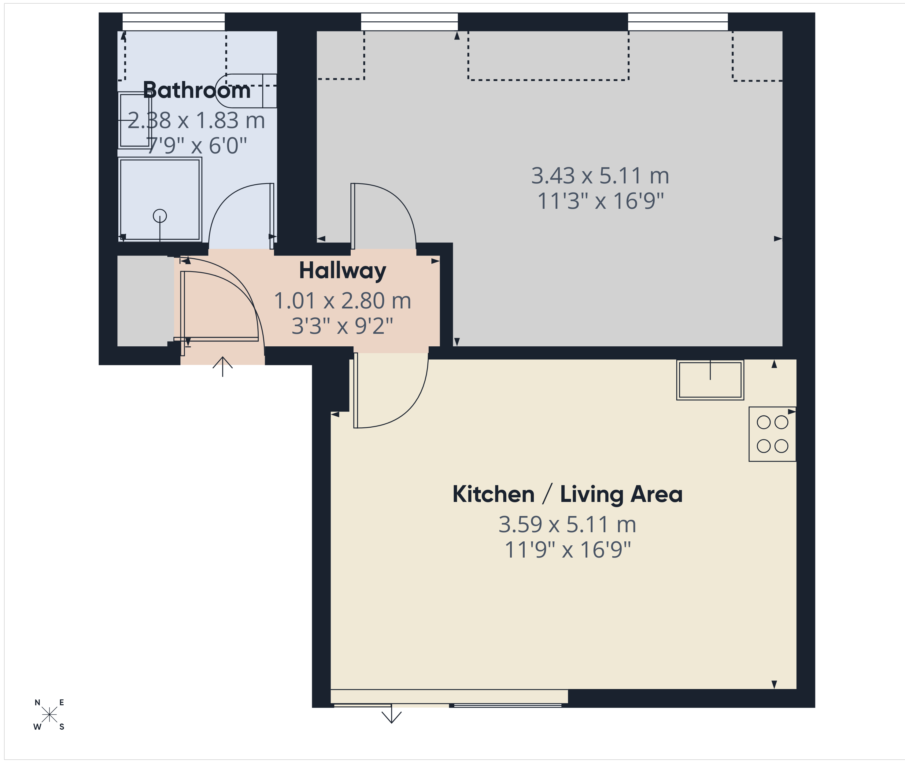 Old Kent Road, Southwark floorplan