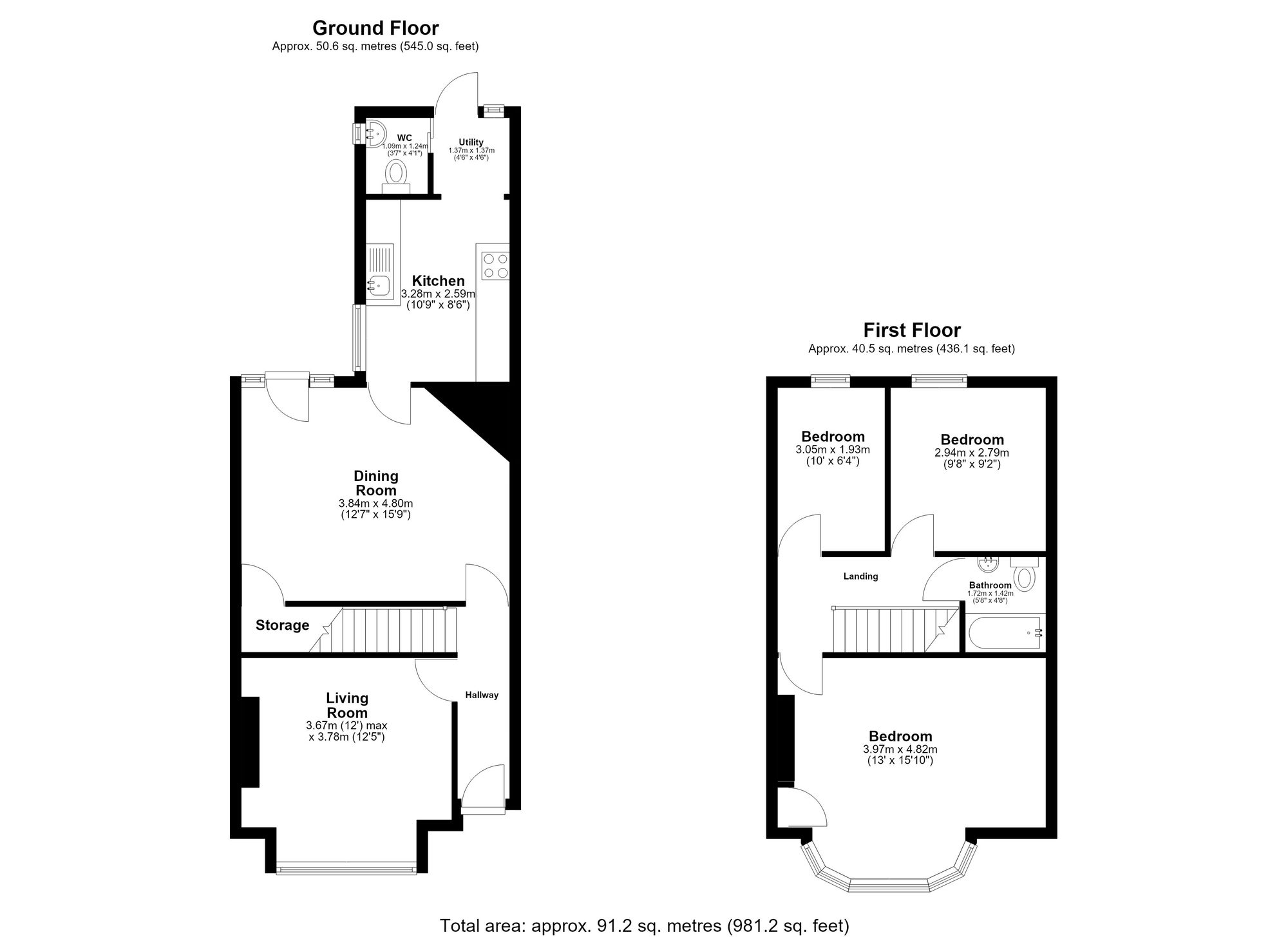 32 Jersey Road, Ilford floorplan