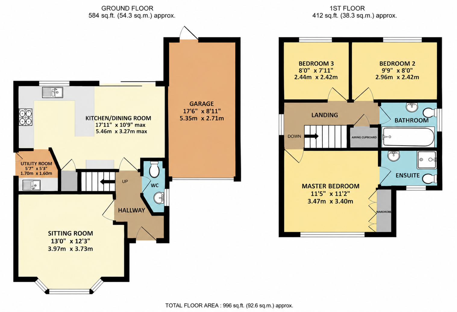 Honeysuckle Close, PLYMOUTH floorplan