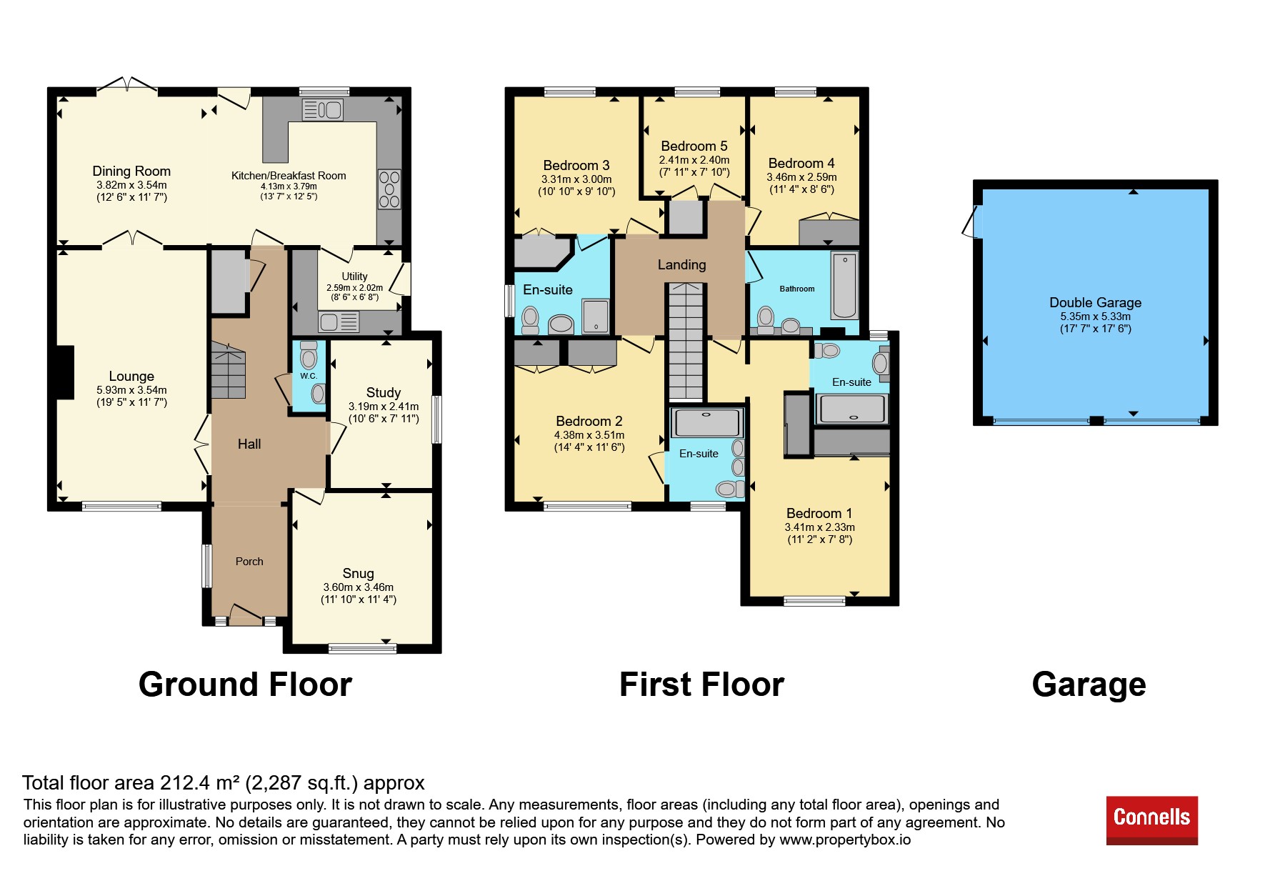 17, Sandfield Lane, Stratford-Upon-Avon floorplan