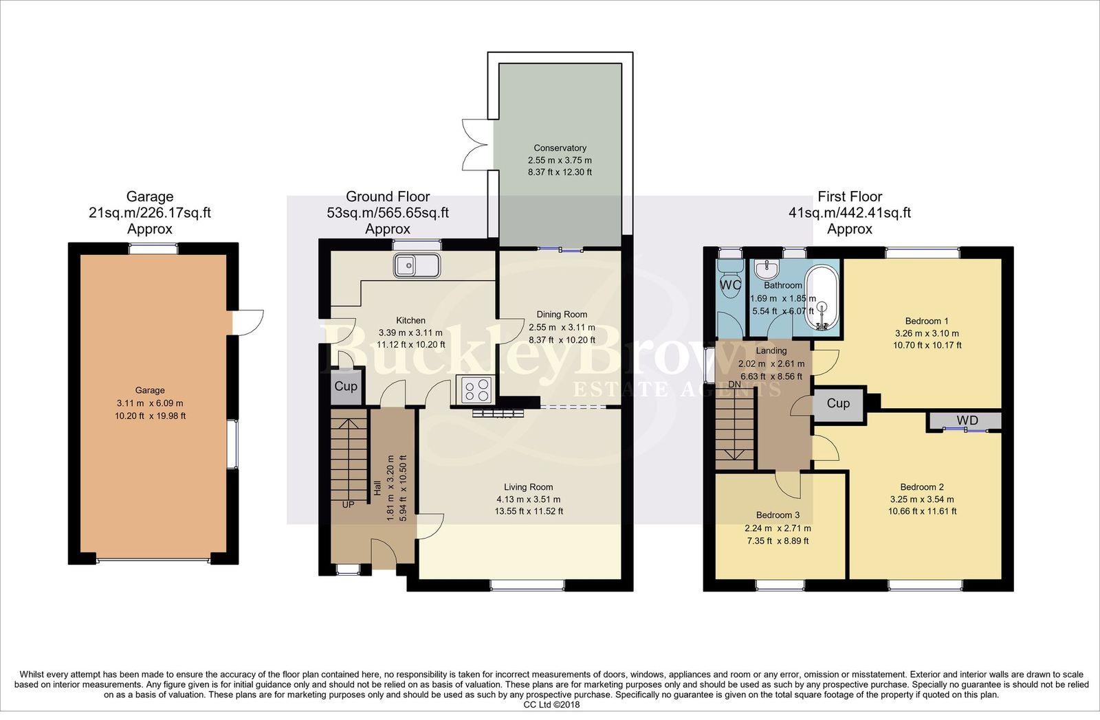 11, Enderby Crescent, Mansfield floorplan