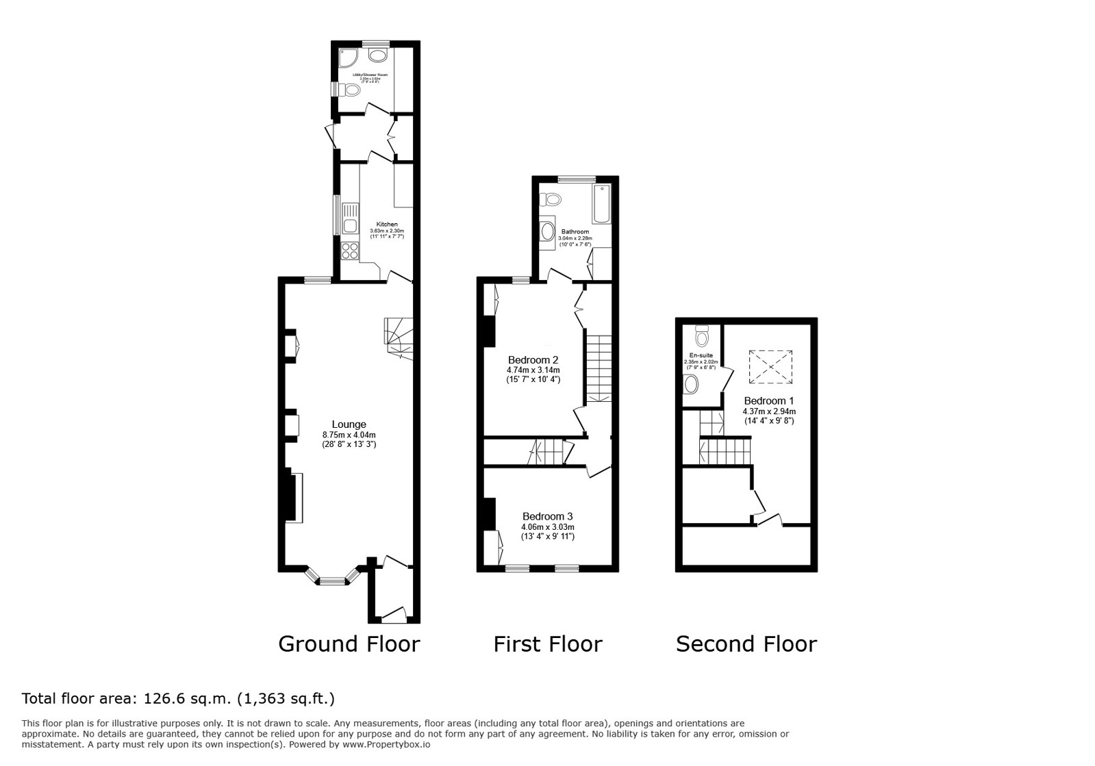 98, St. Lukes Road, Windsor floorplan