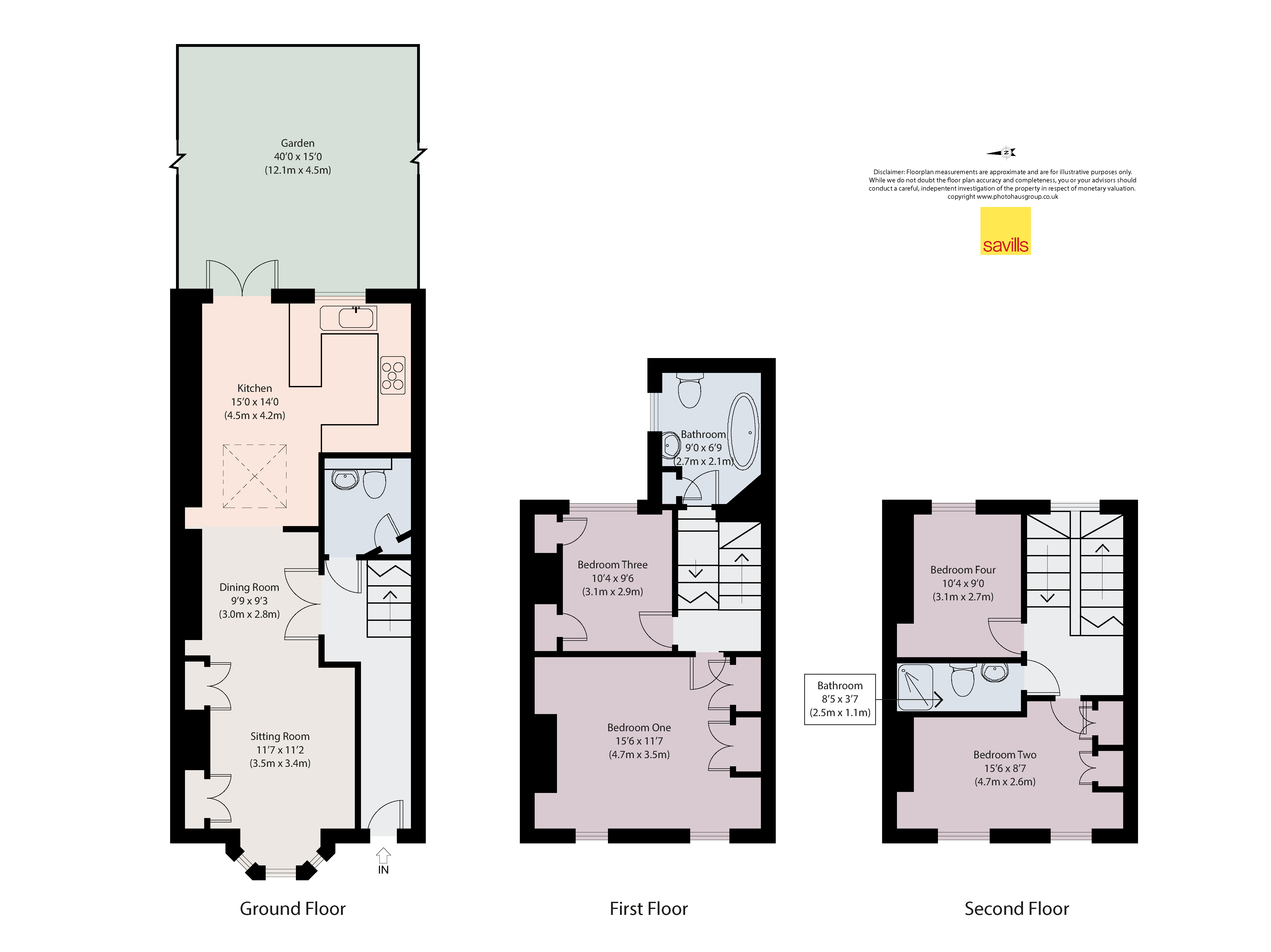 4, Park Row, London floorplan