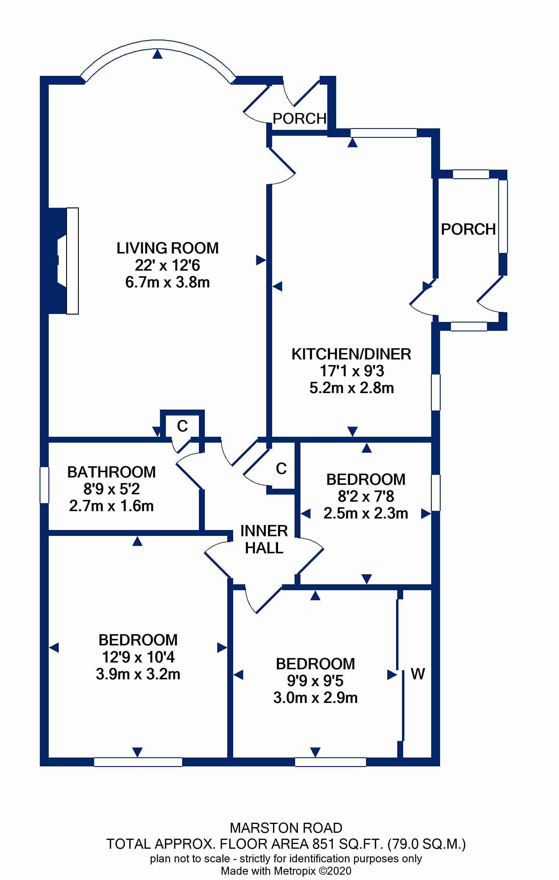 Marston Road, Tockwith, York, North Yorkshire YO26, 3 bedroom bungalow