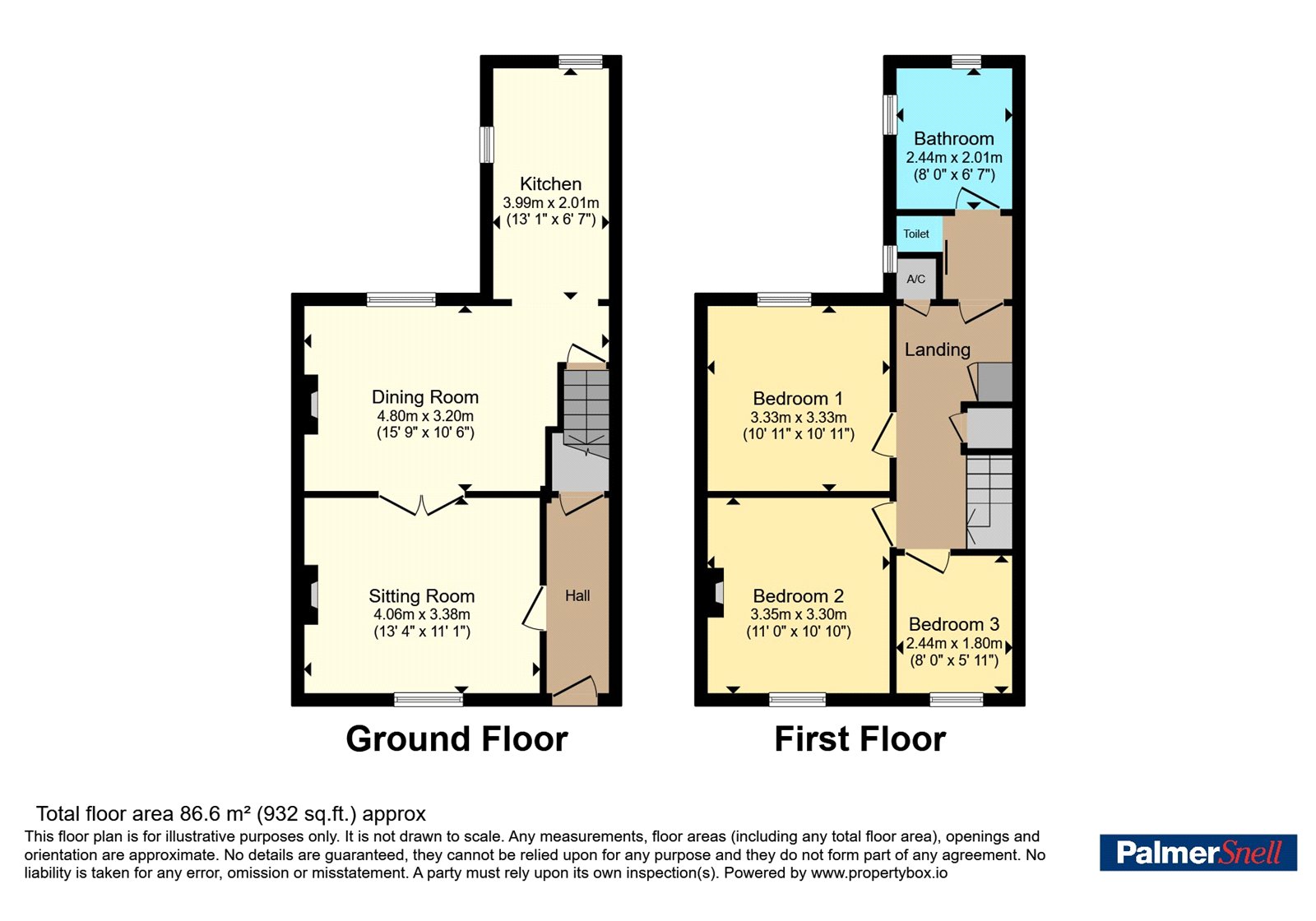 40, North Street, Somerset floorplan