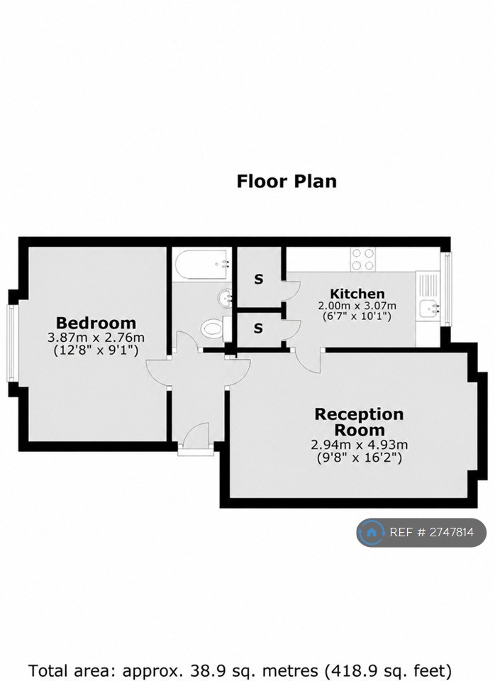 Radlett Close, London floorplan