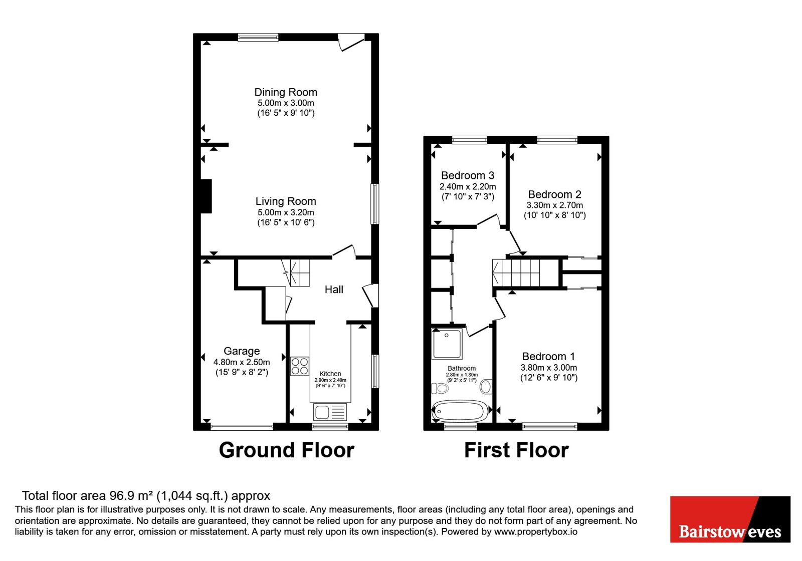 102, Mays Avenue, Nottinghamshire floorplan