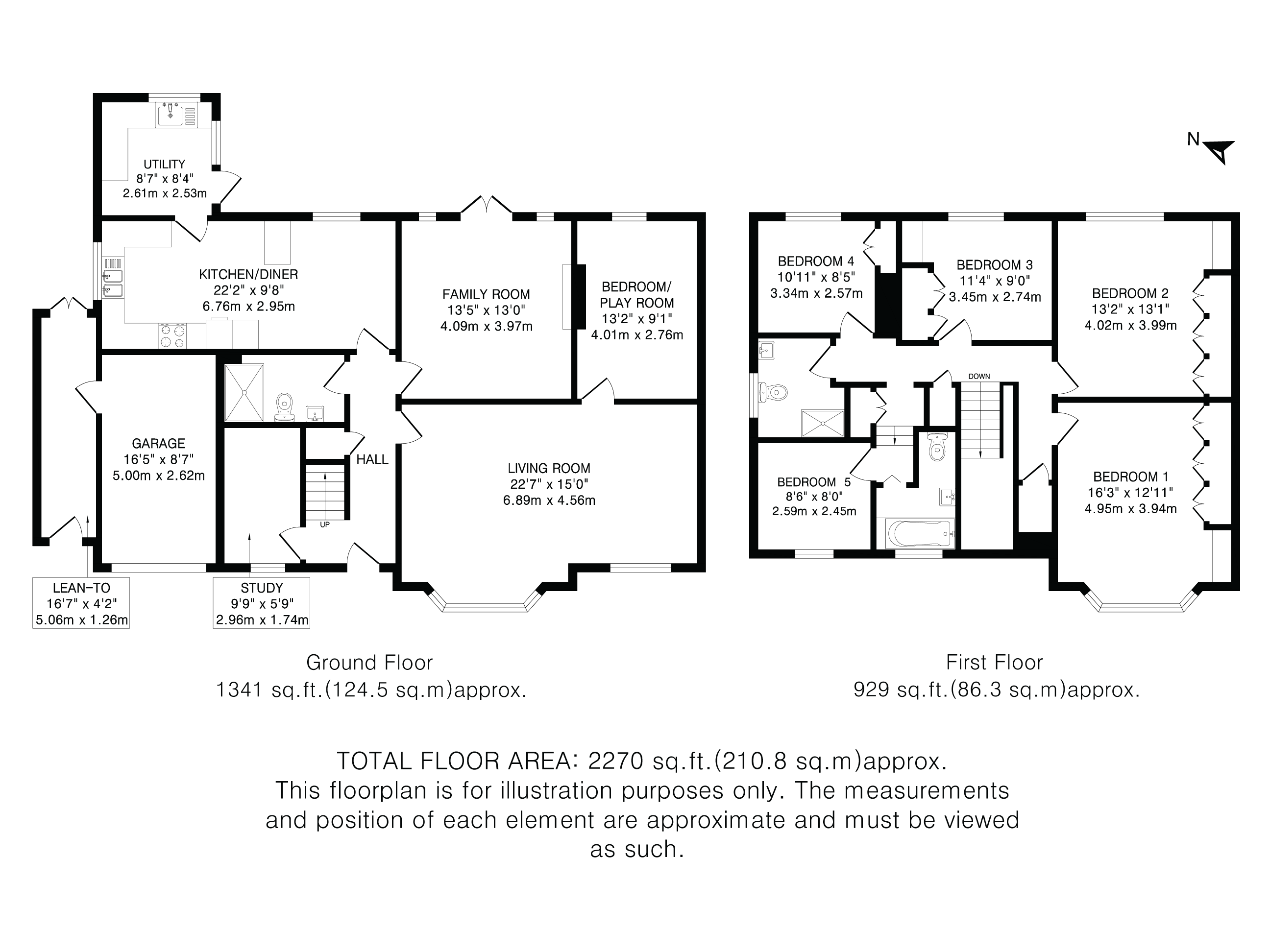 6, Dalkeith Road, Harpenden floorplan