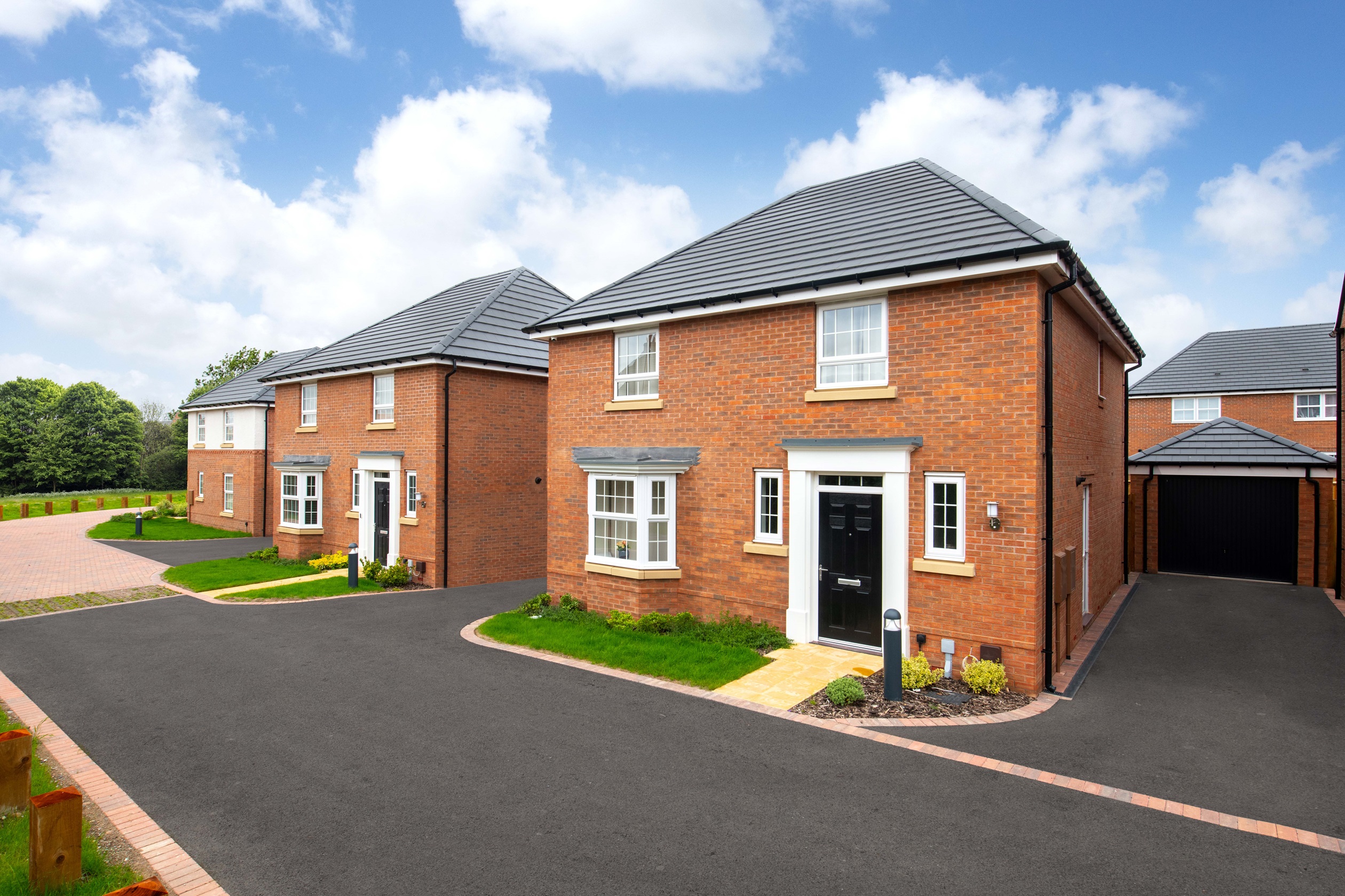 Property 1 of 10. External View Of Brand-New Homes At Thorpebury In The Limes