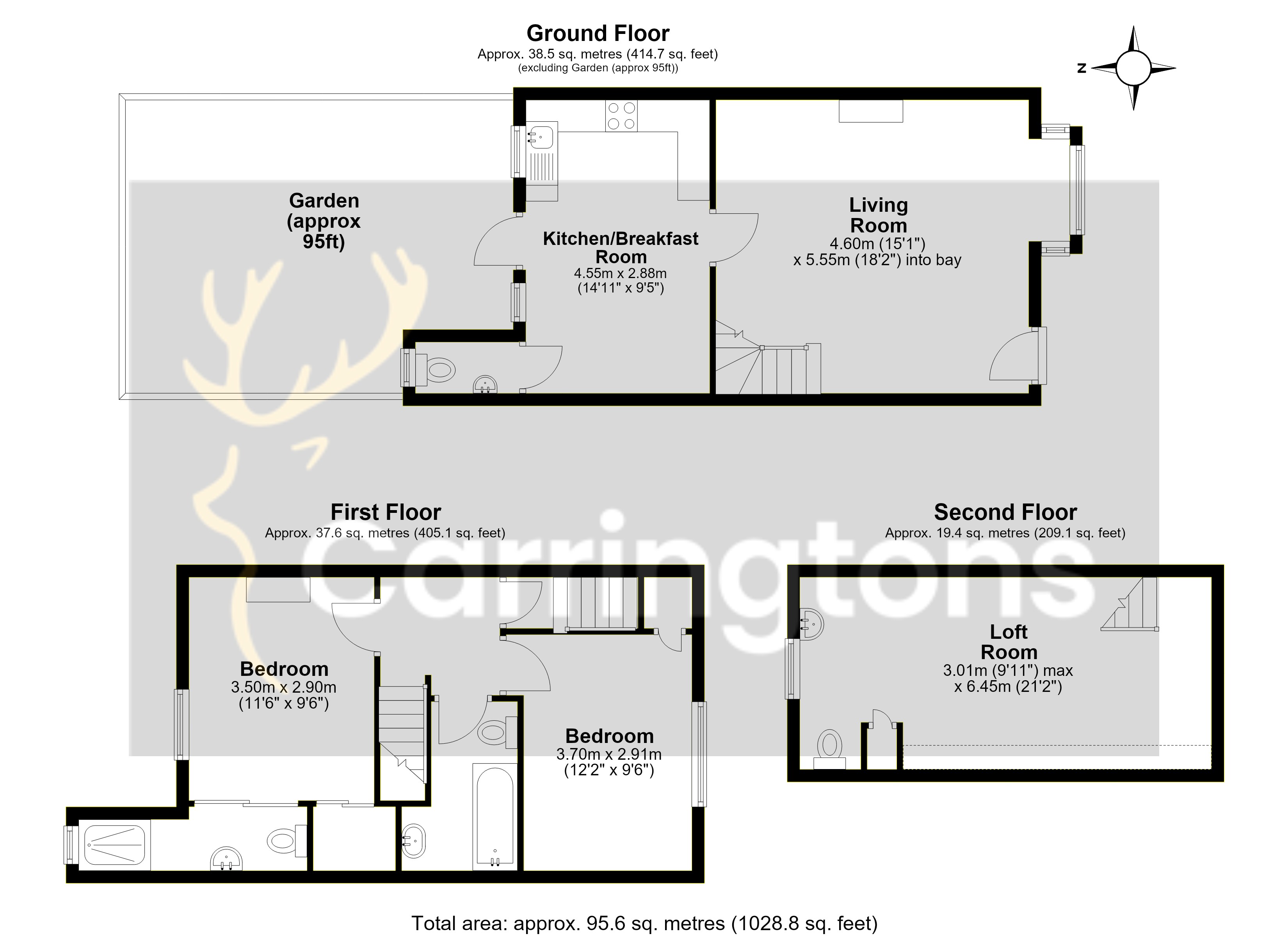 1, Vale Cottages, London floorplan