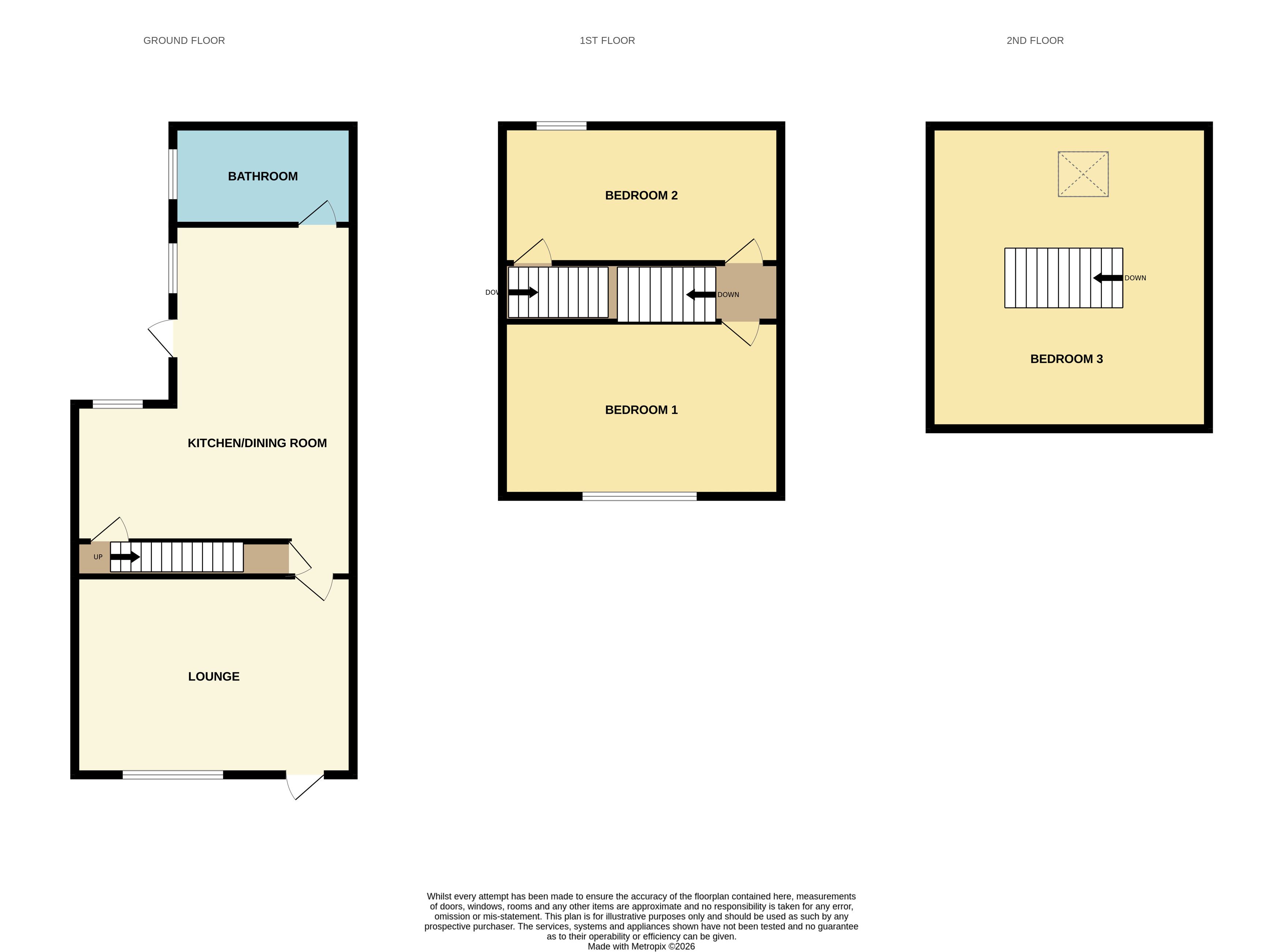 Wootton Street, Warwickshire floorplan
