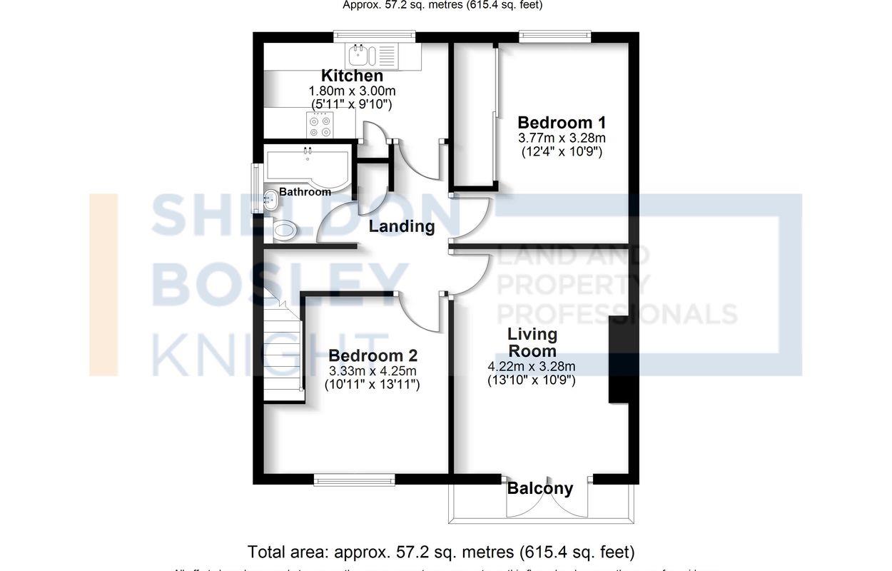 184, Sedgemoor Road, Coventry floorplan