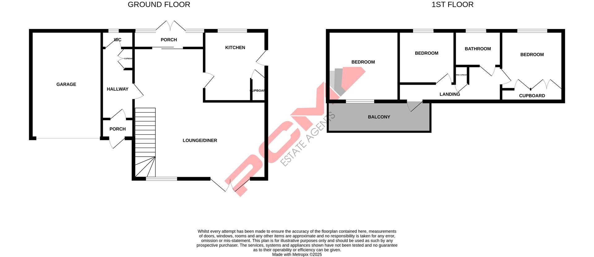 Droxters, Butchers Lane, Hastings floorplan