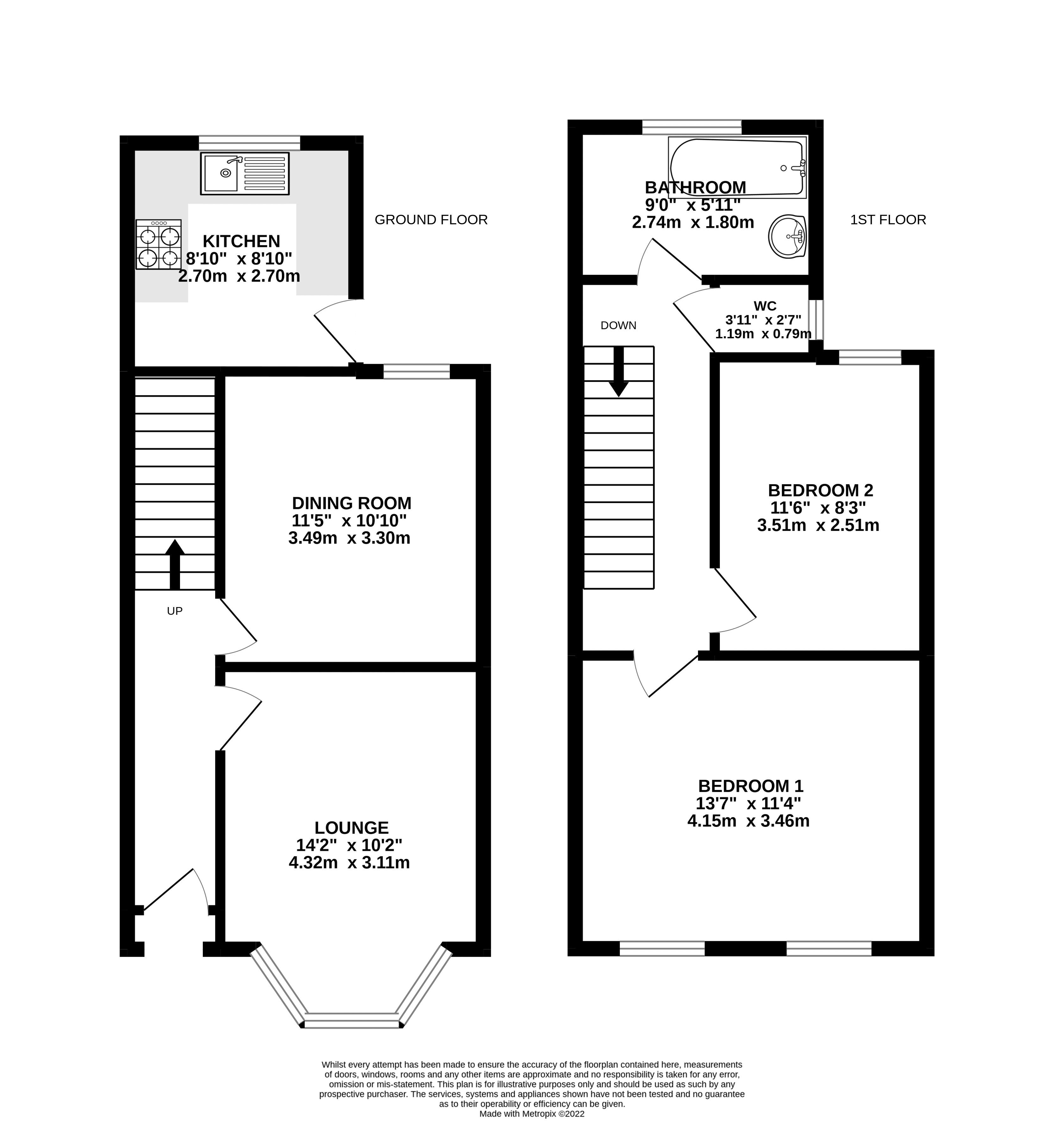 17, Cliff Avenue, Westcliff-On-Sea floorplan