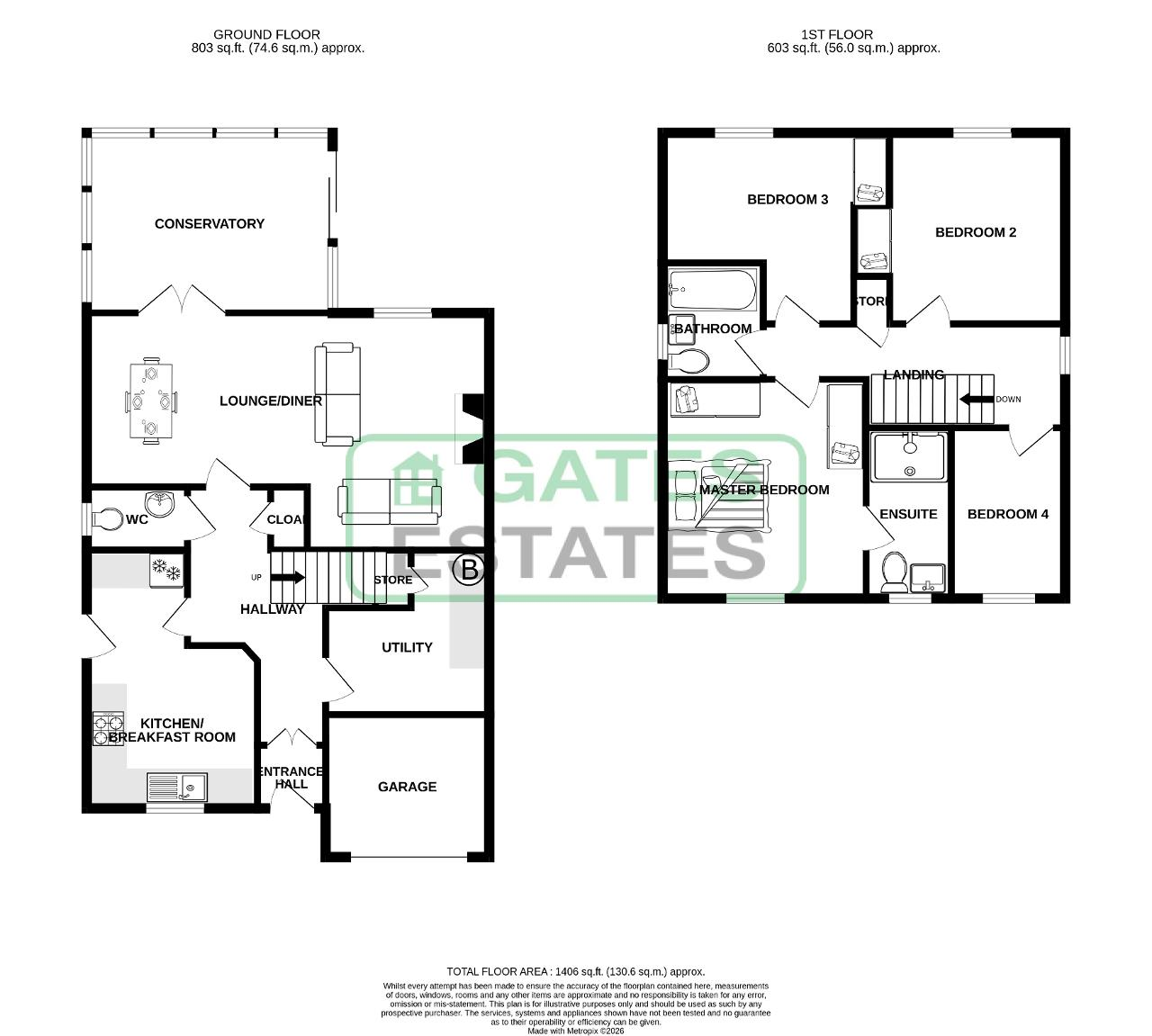 3, Chilcombe Place, Barnsley floorplan