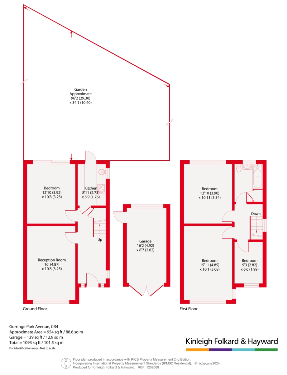 11, Gorringe Park Avenue, Mitcham floorplan